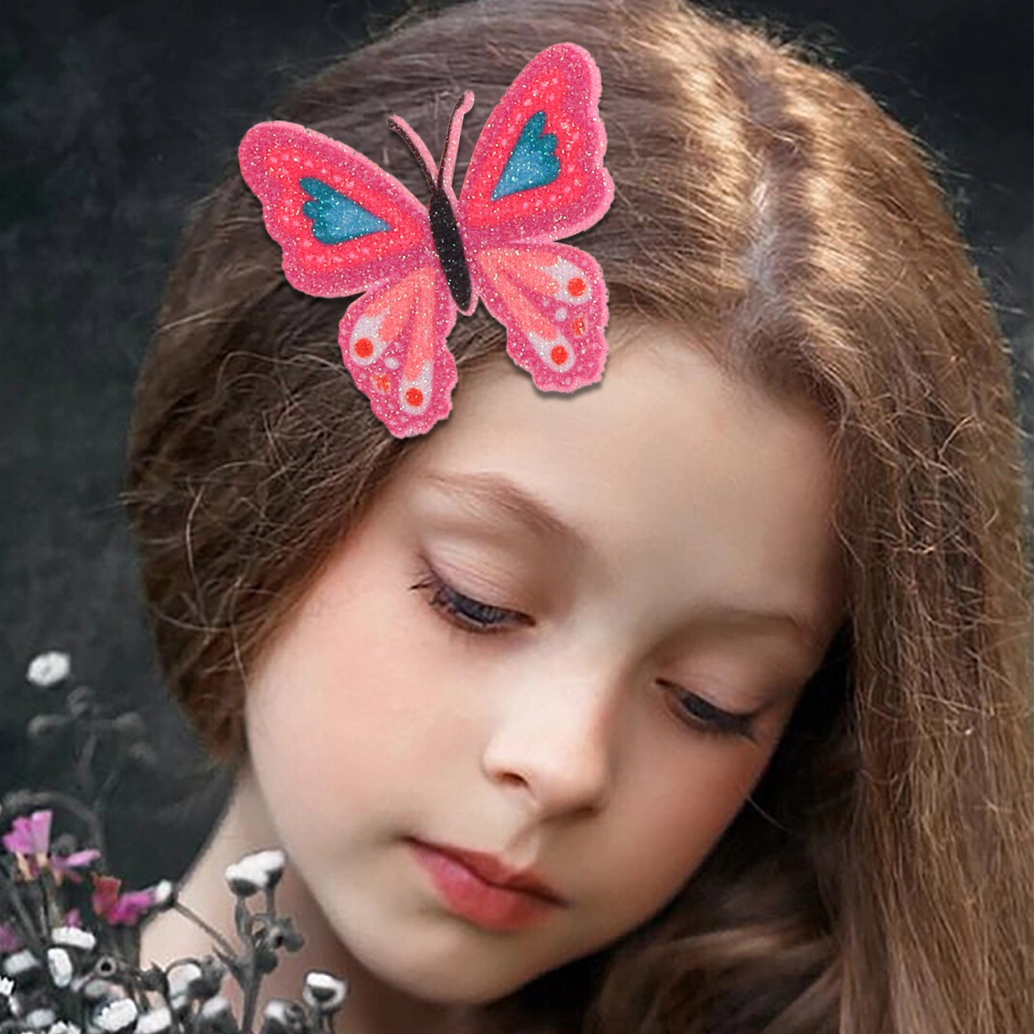 Beautiful butterfly clips