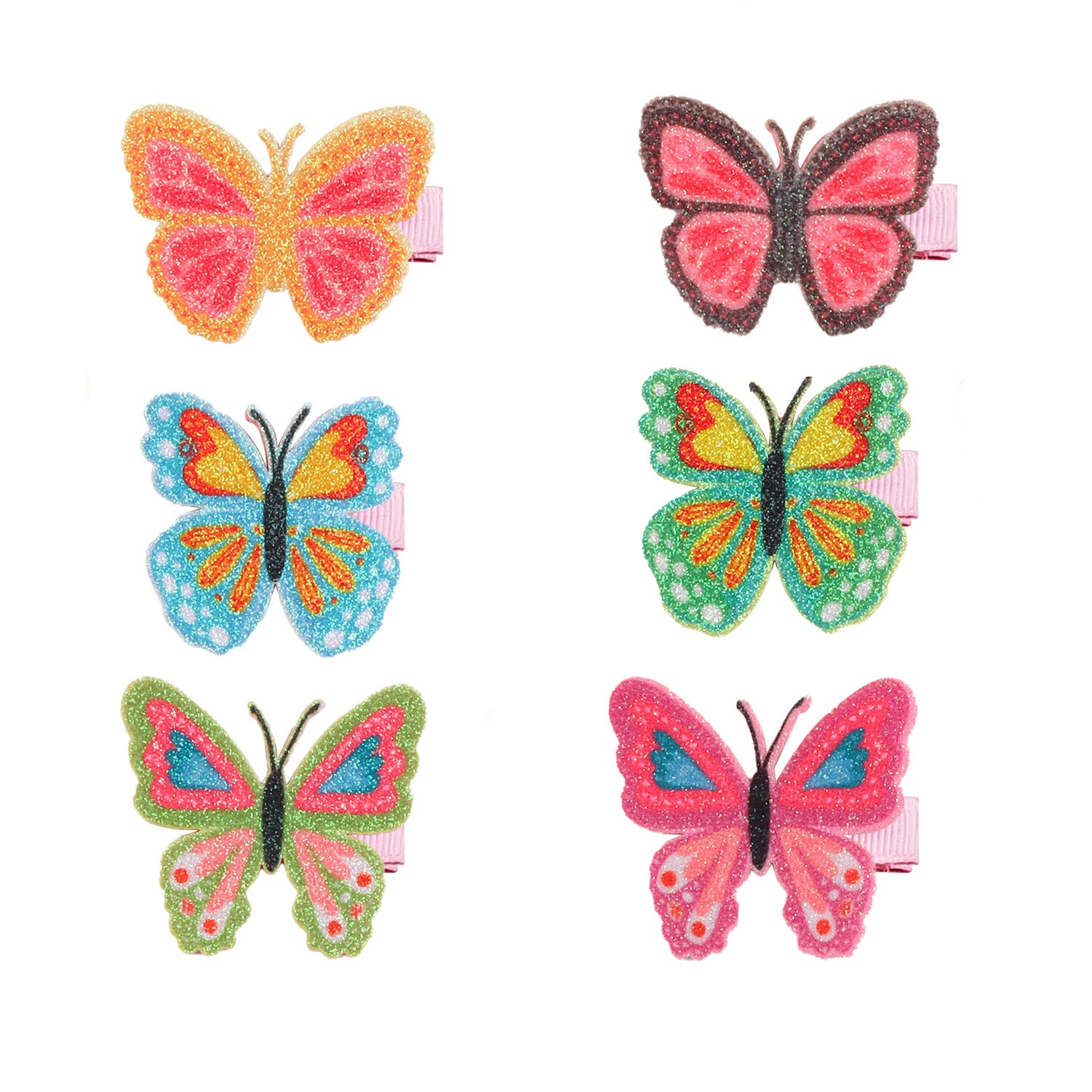 Beautiful butterfly clips