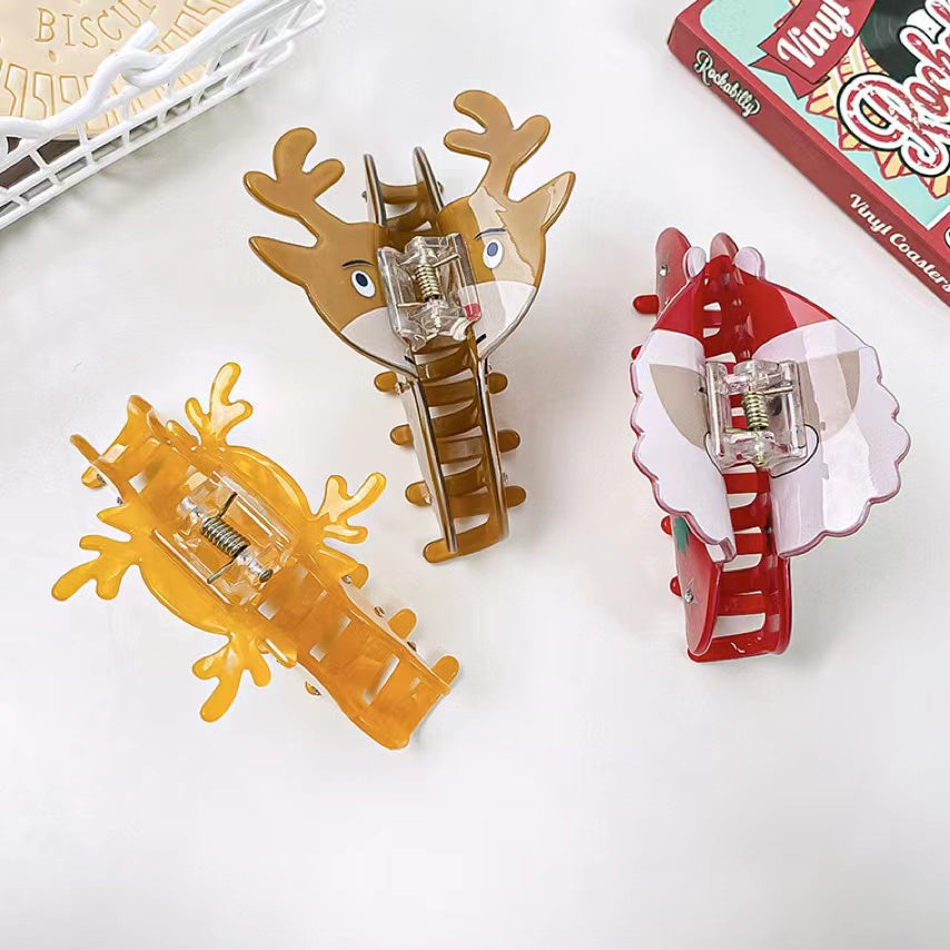 Father Christmas Hair Claw