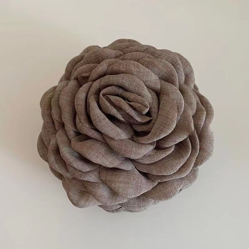 Grey Rose Hair Claw