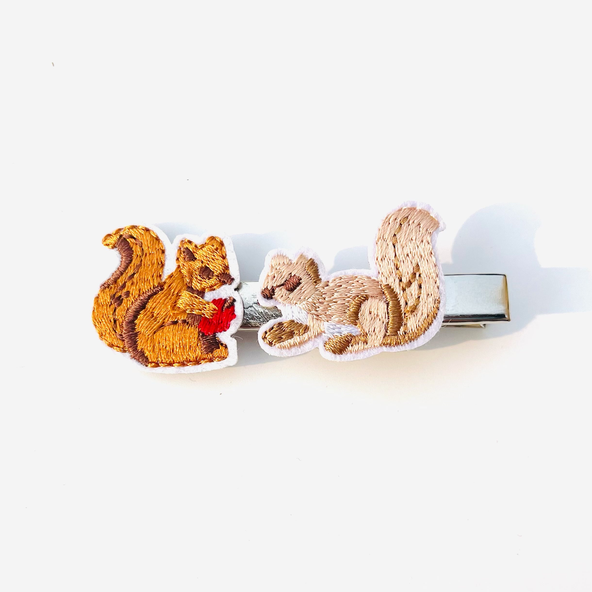 Squirrels Hair Clip