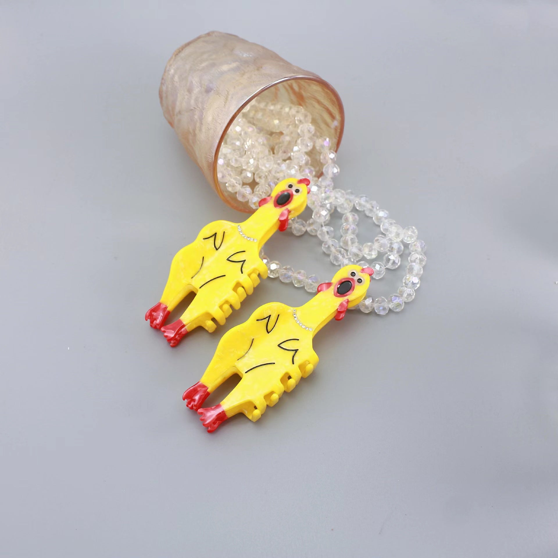 Screaming Chicken Hair Claw