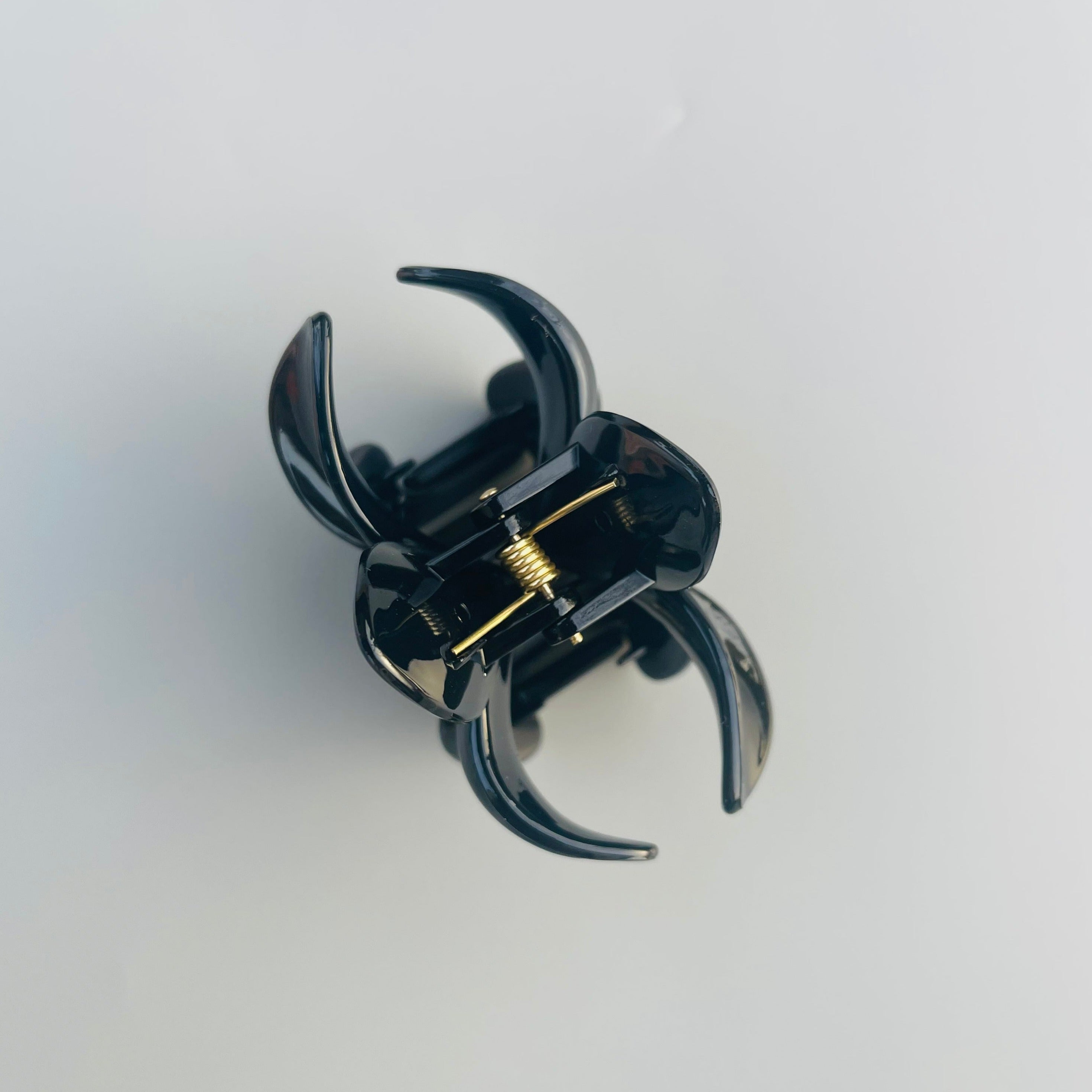 Frangipani Flower Claw In Black