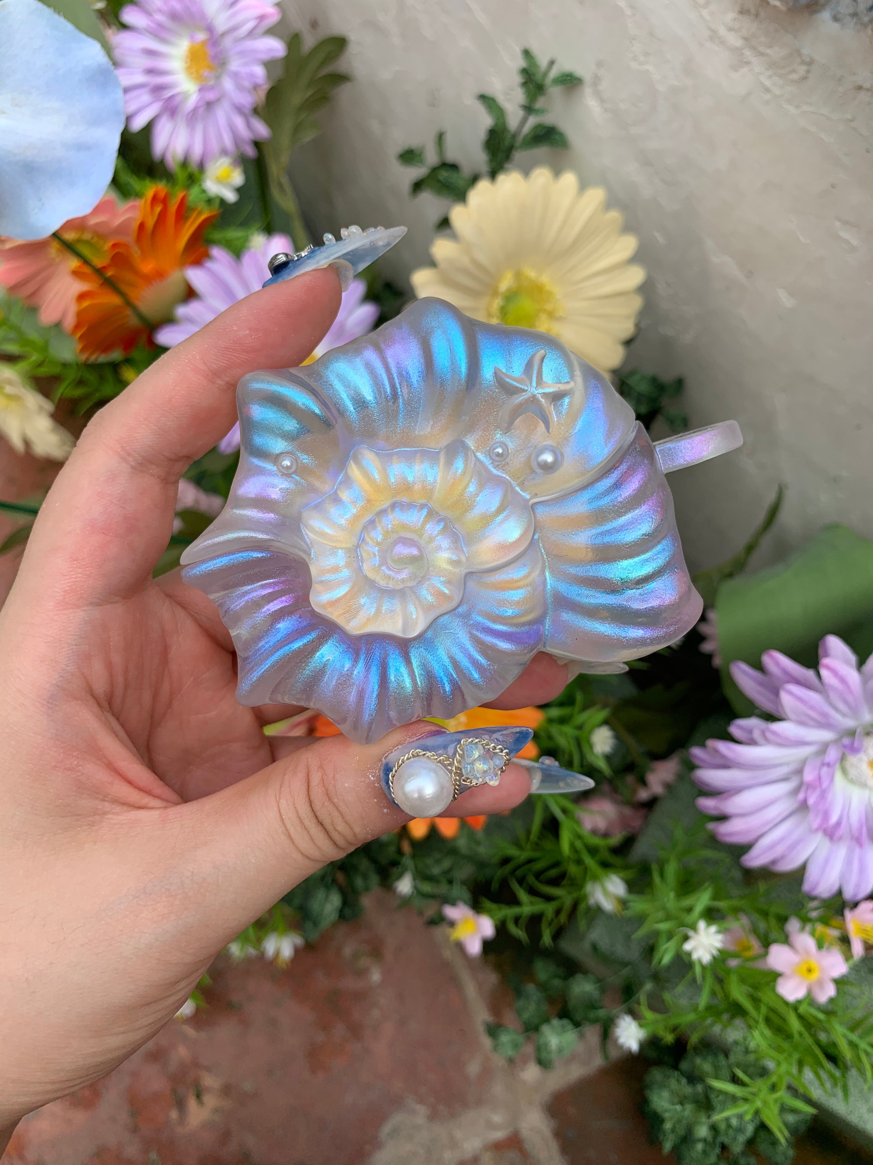 Airpods Pro Earphone shell within pearl shinning