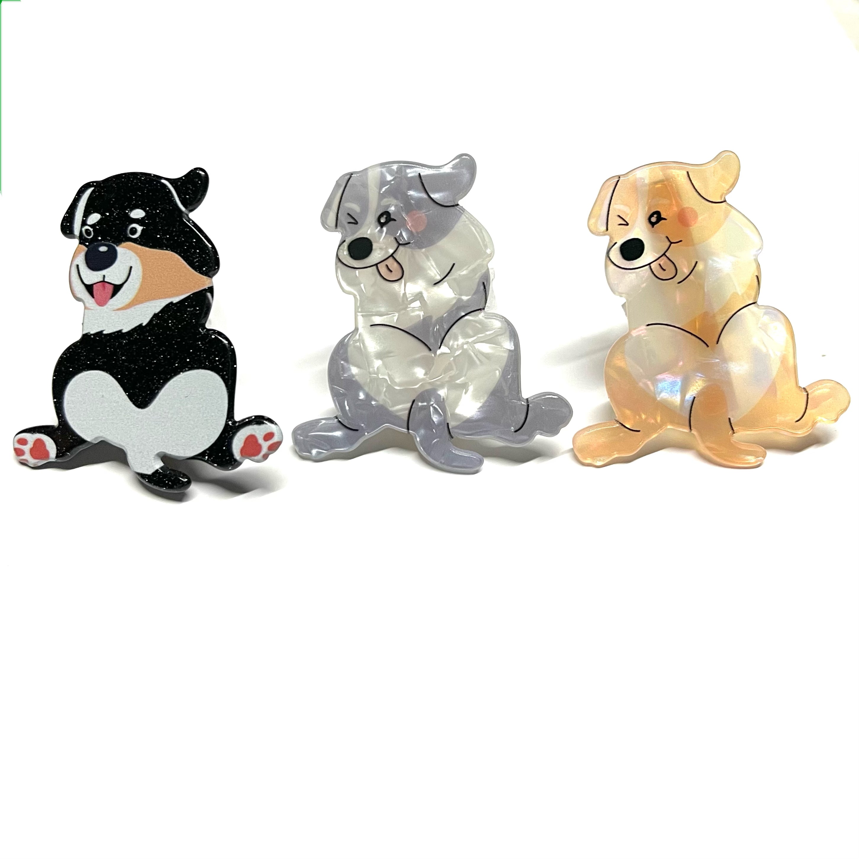 Naughty Puppy Clips Set