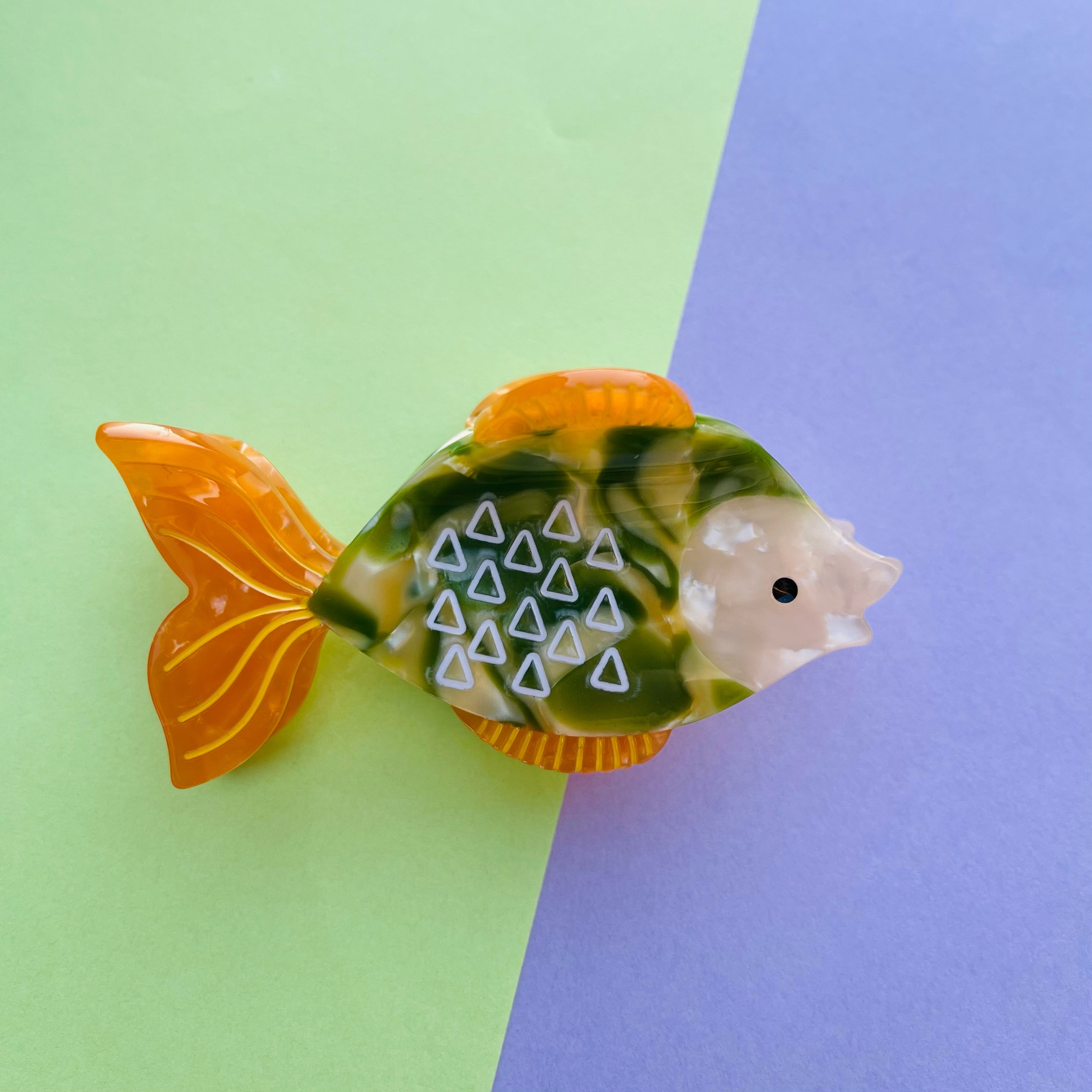 Goldfish Claw Within Orange
