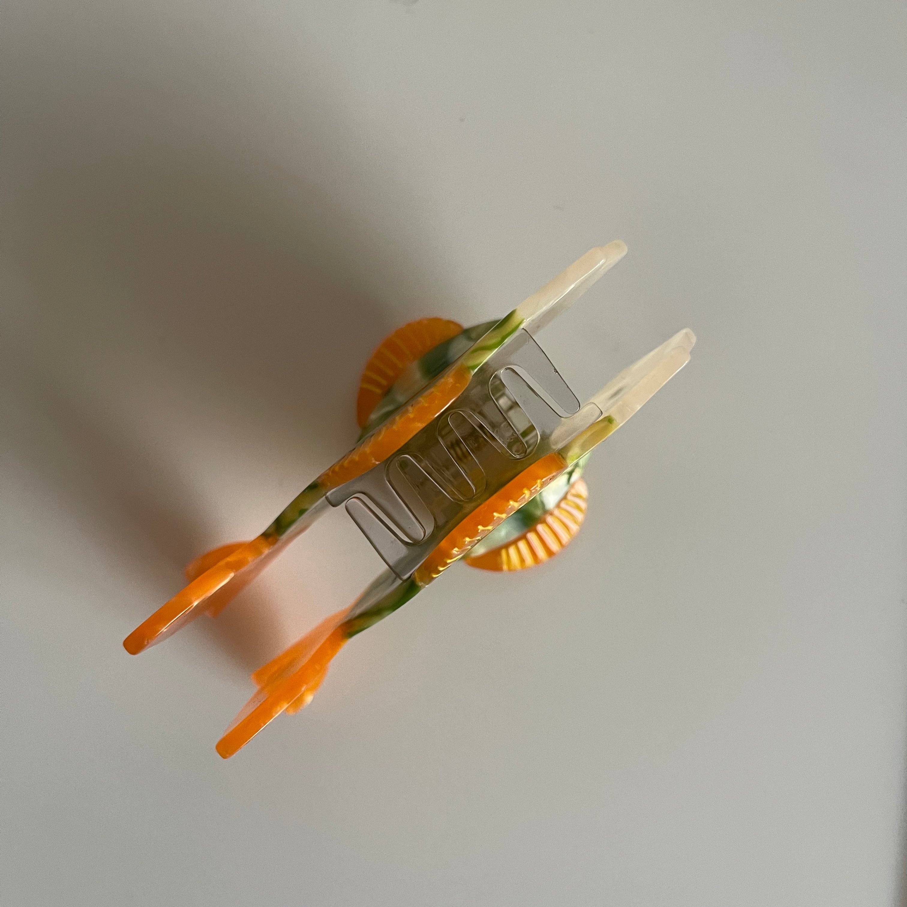 Goldfish Claw Within Orange