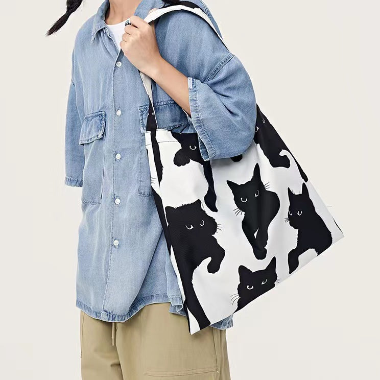 Black Cats Tote Bag