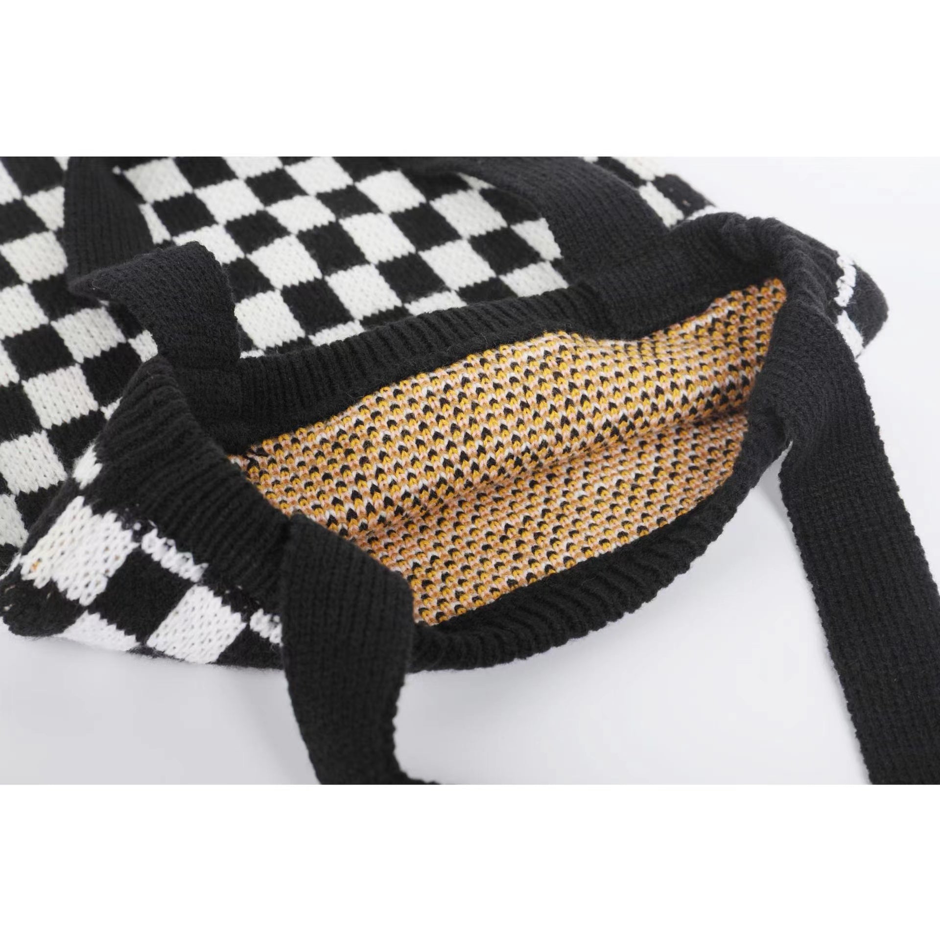 Checkers Bag In Black