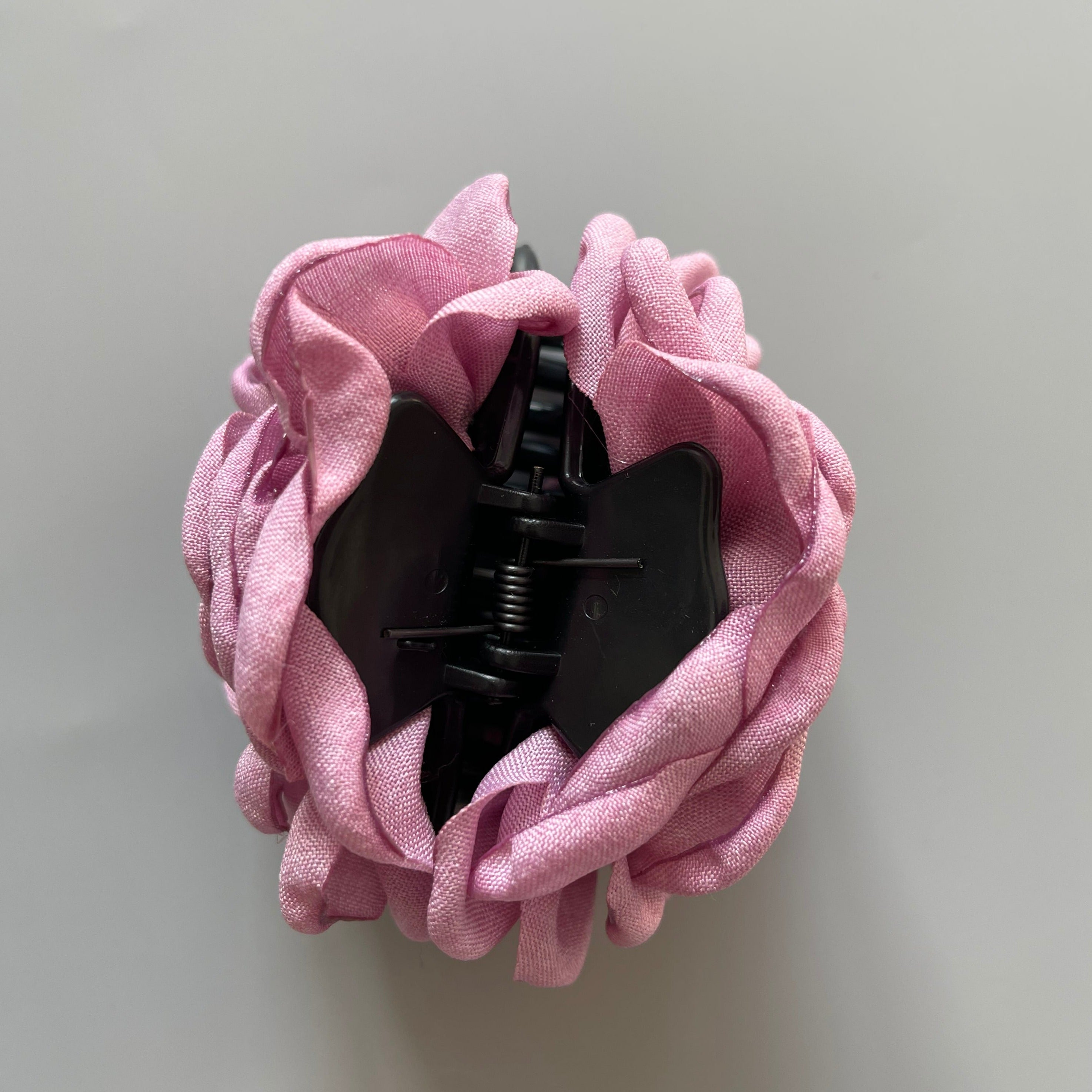 Dark Pink Rose Hair Claw