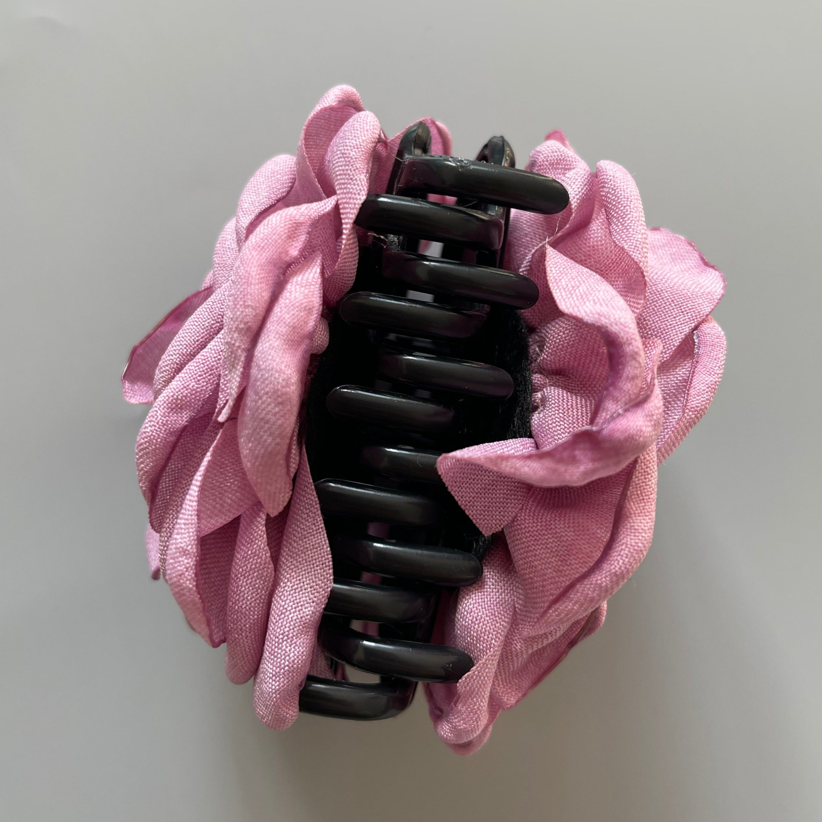 Dark Pink Rose Hair Claw
