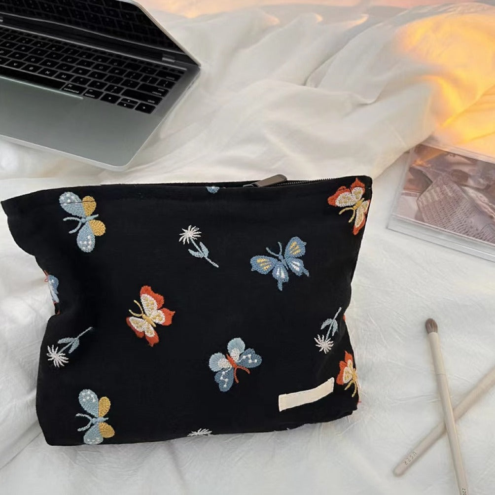 Butterfly Makeup Bag Within Sky