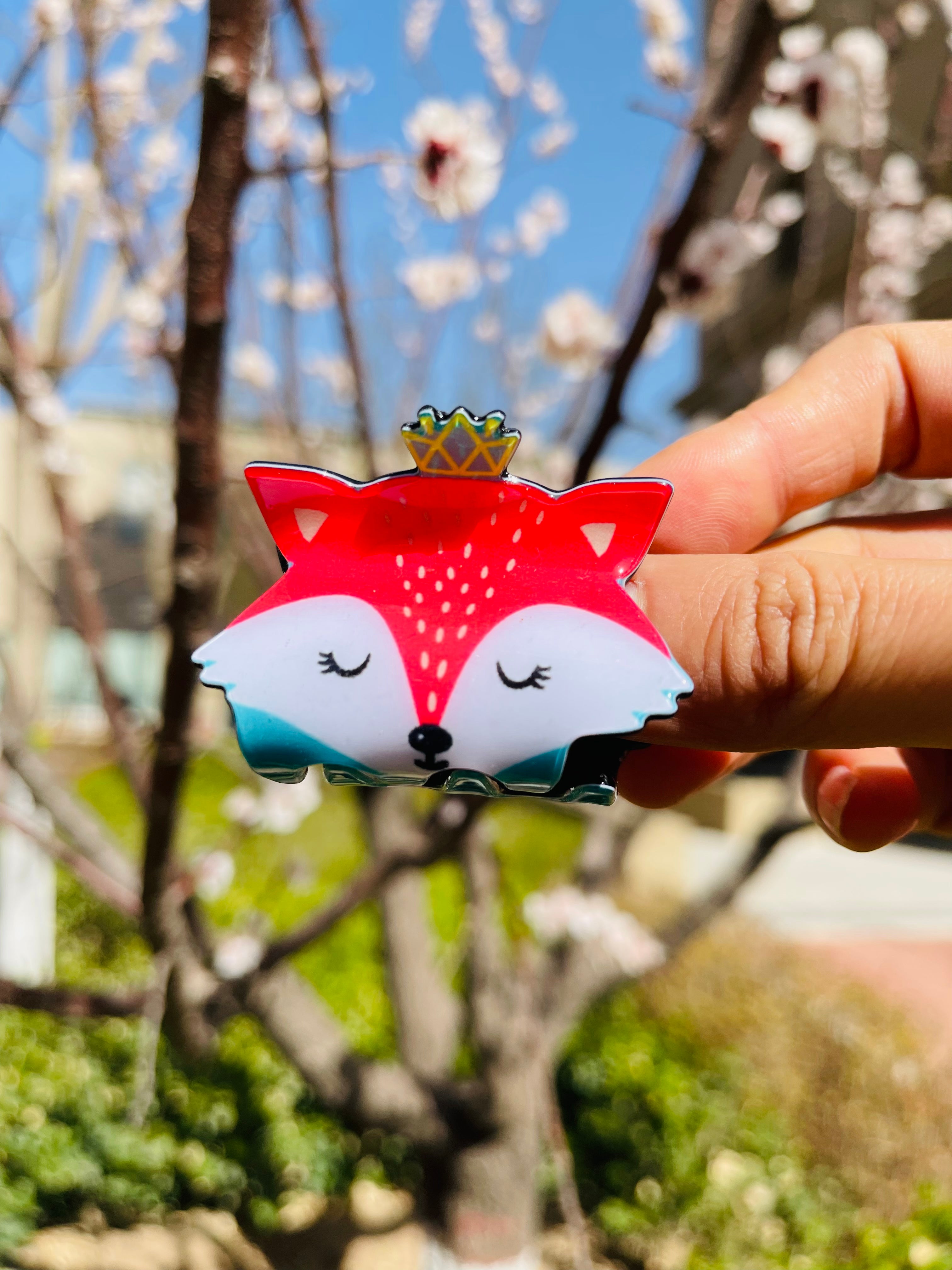 Cute fox prince claw