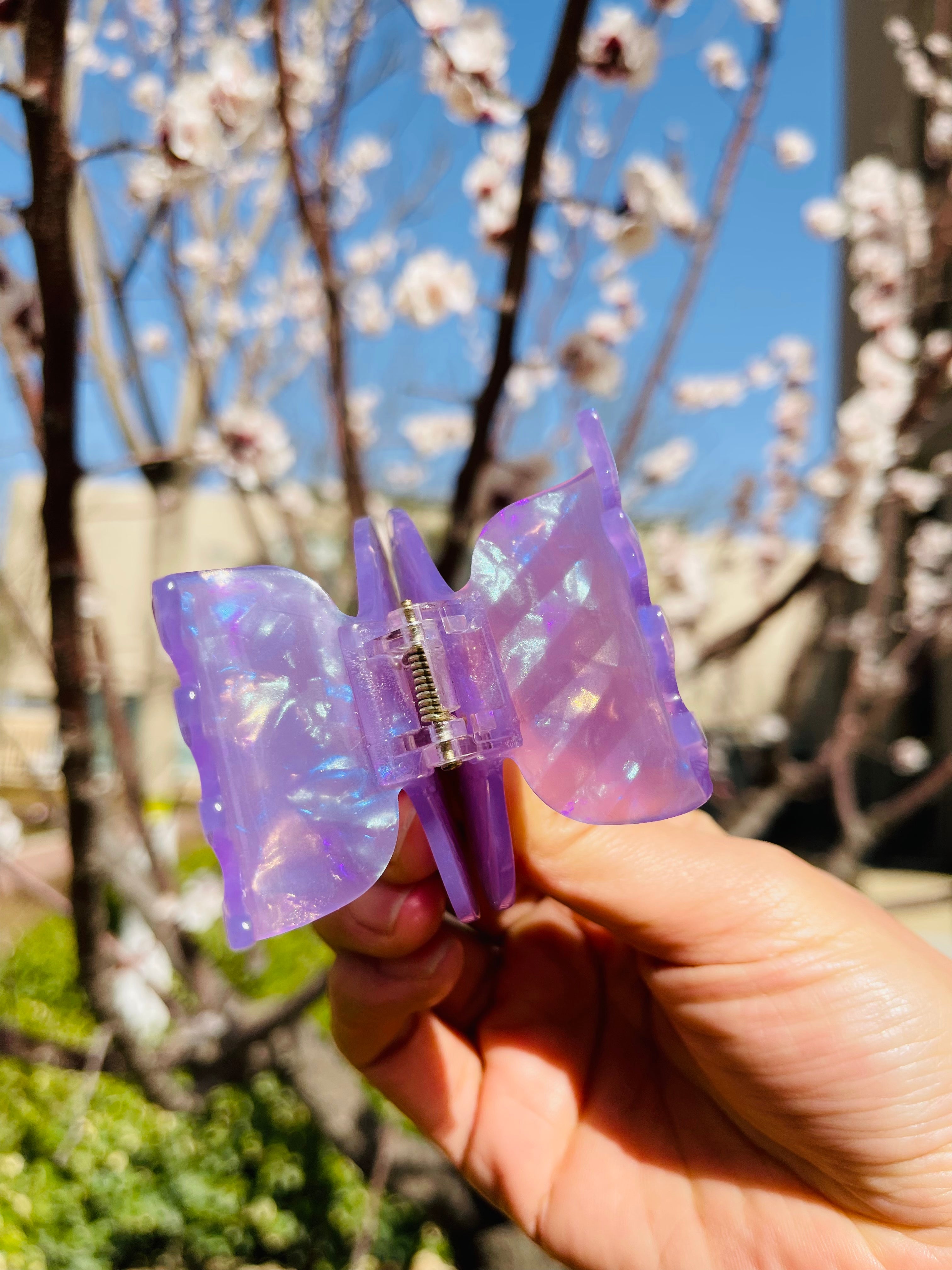 Purple butterfly claw