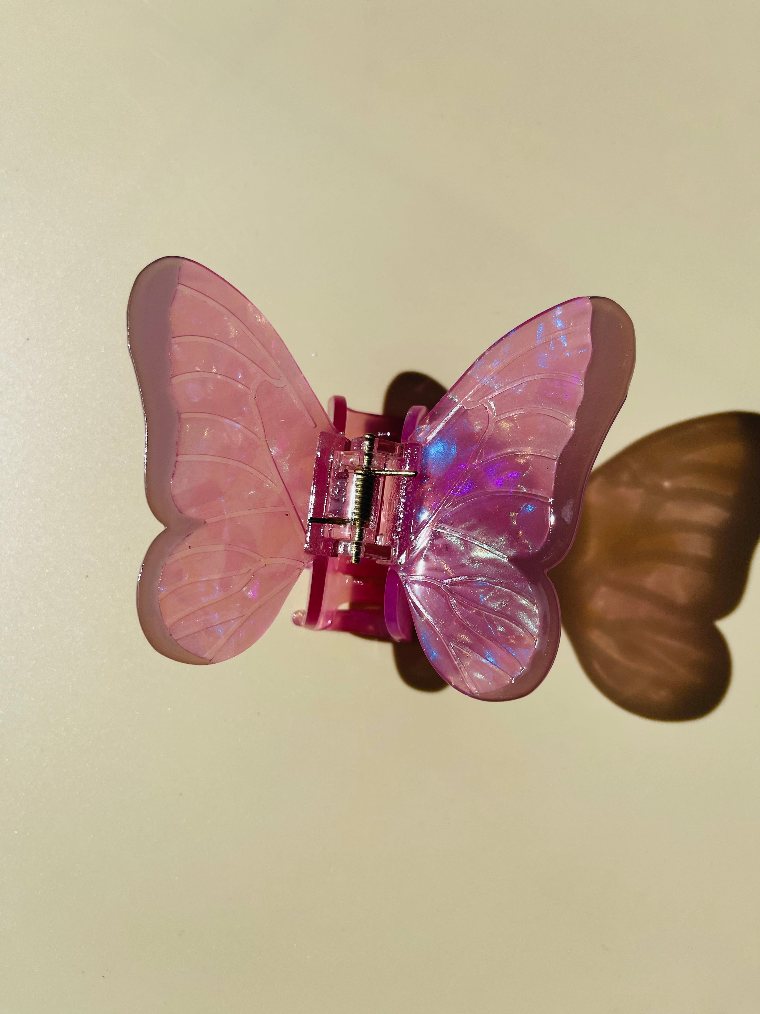 Pink butterfly claw