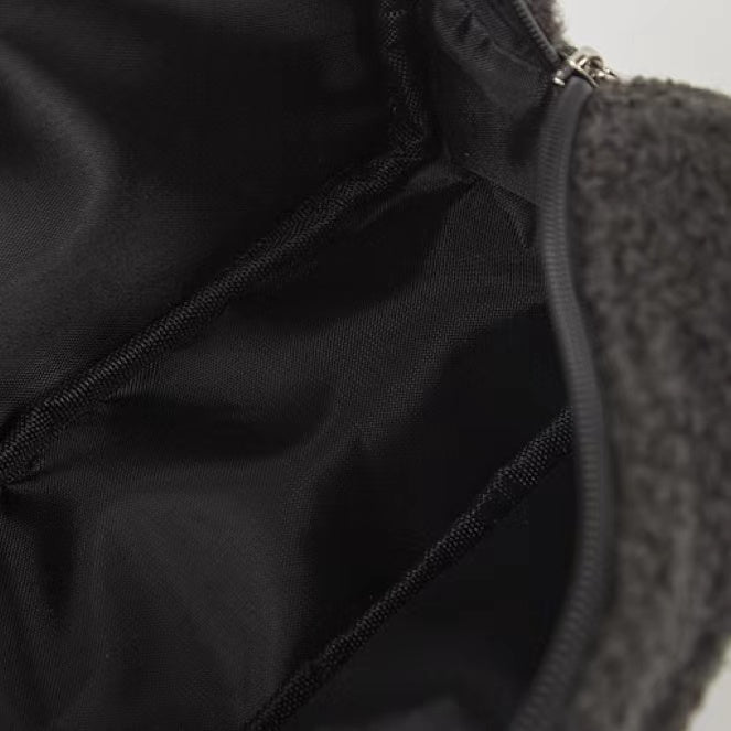 Teddy Fleece Bag within Brown