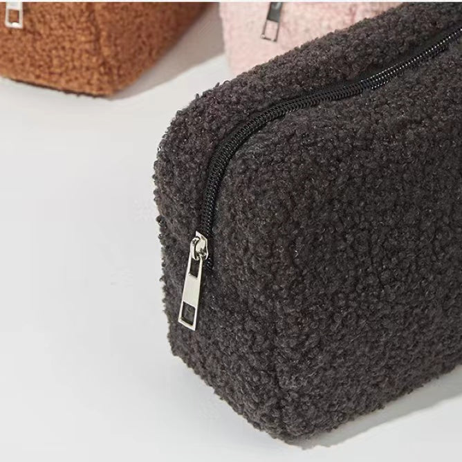 Teddy Fleece Bag within Brown