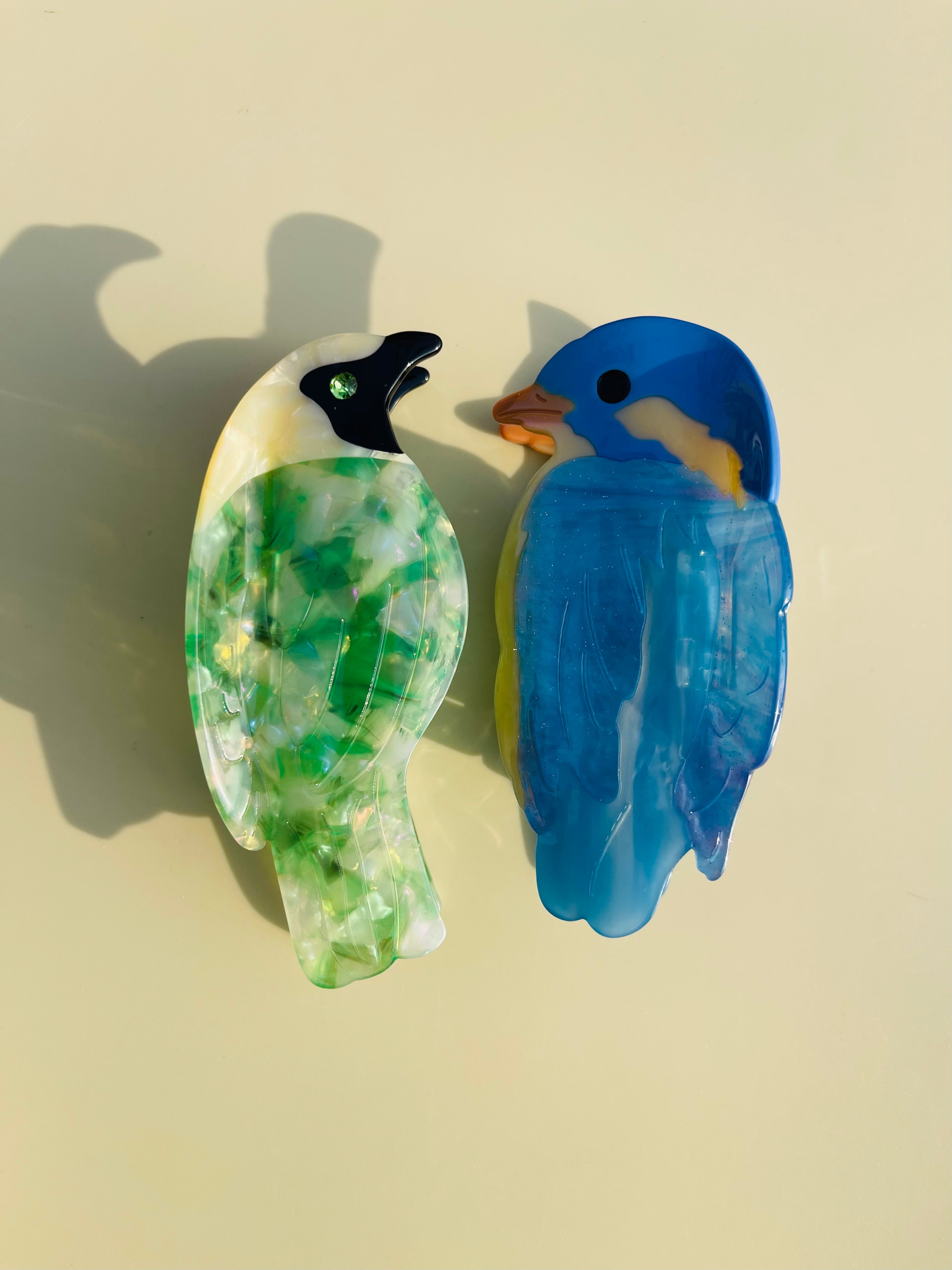 kingfisher claw within green