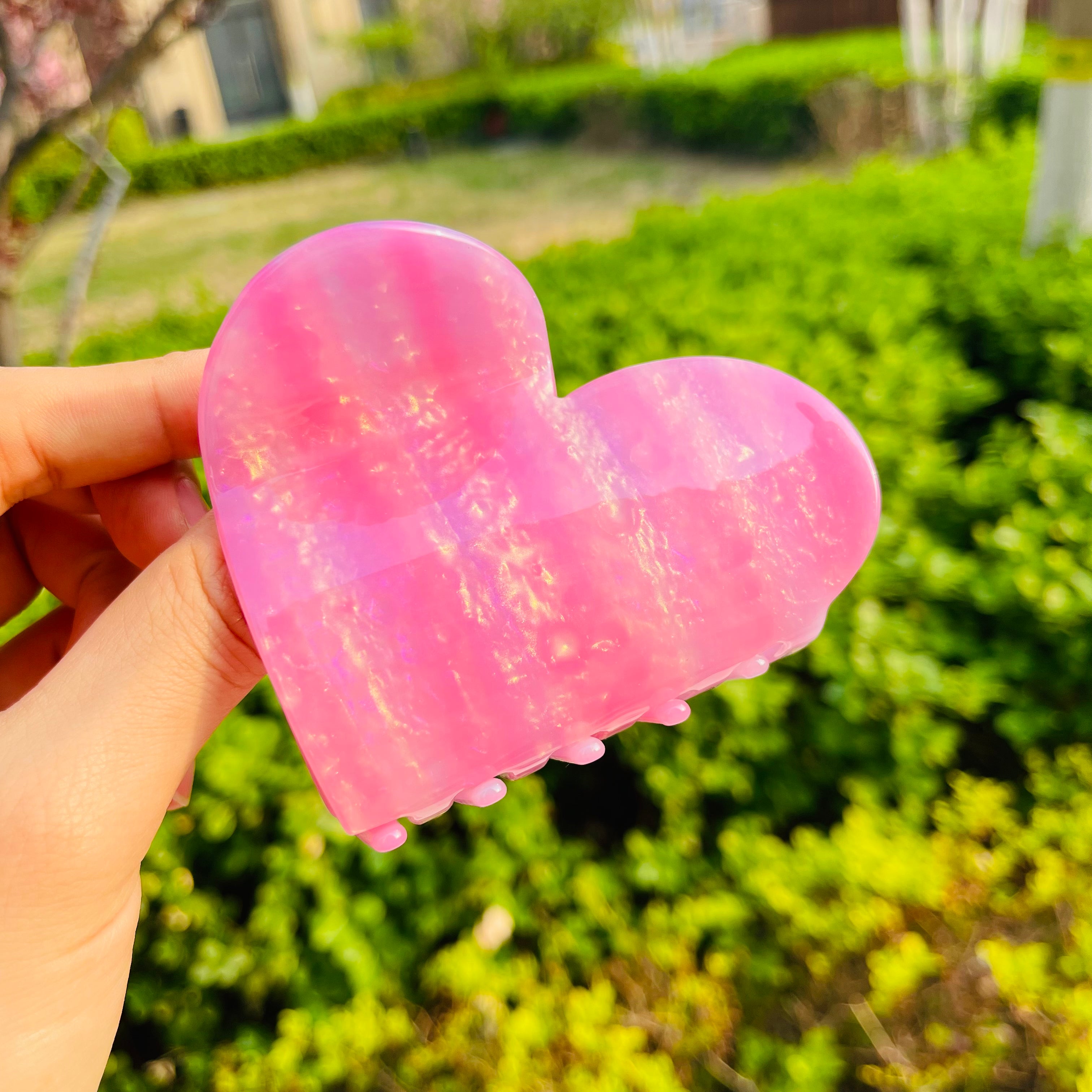 Pink fantasy Heart claw