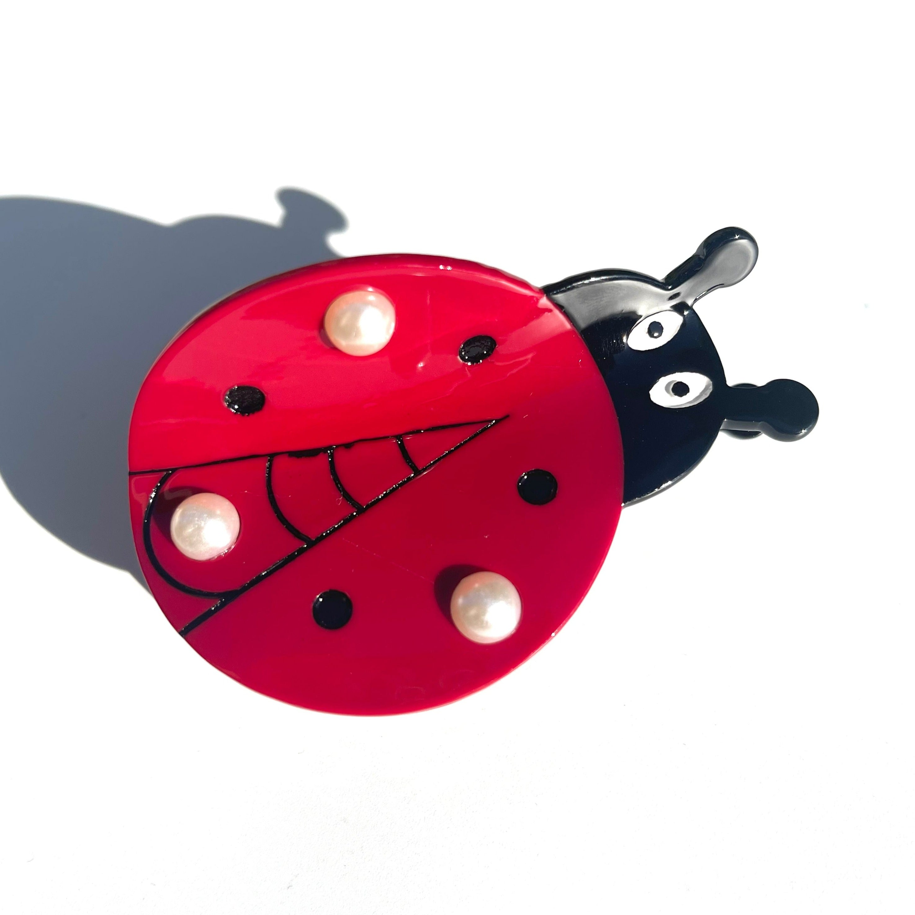 Ladybird Claw Within Brown-red