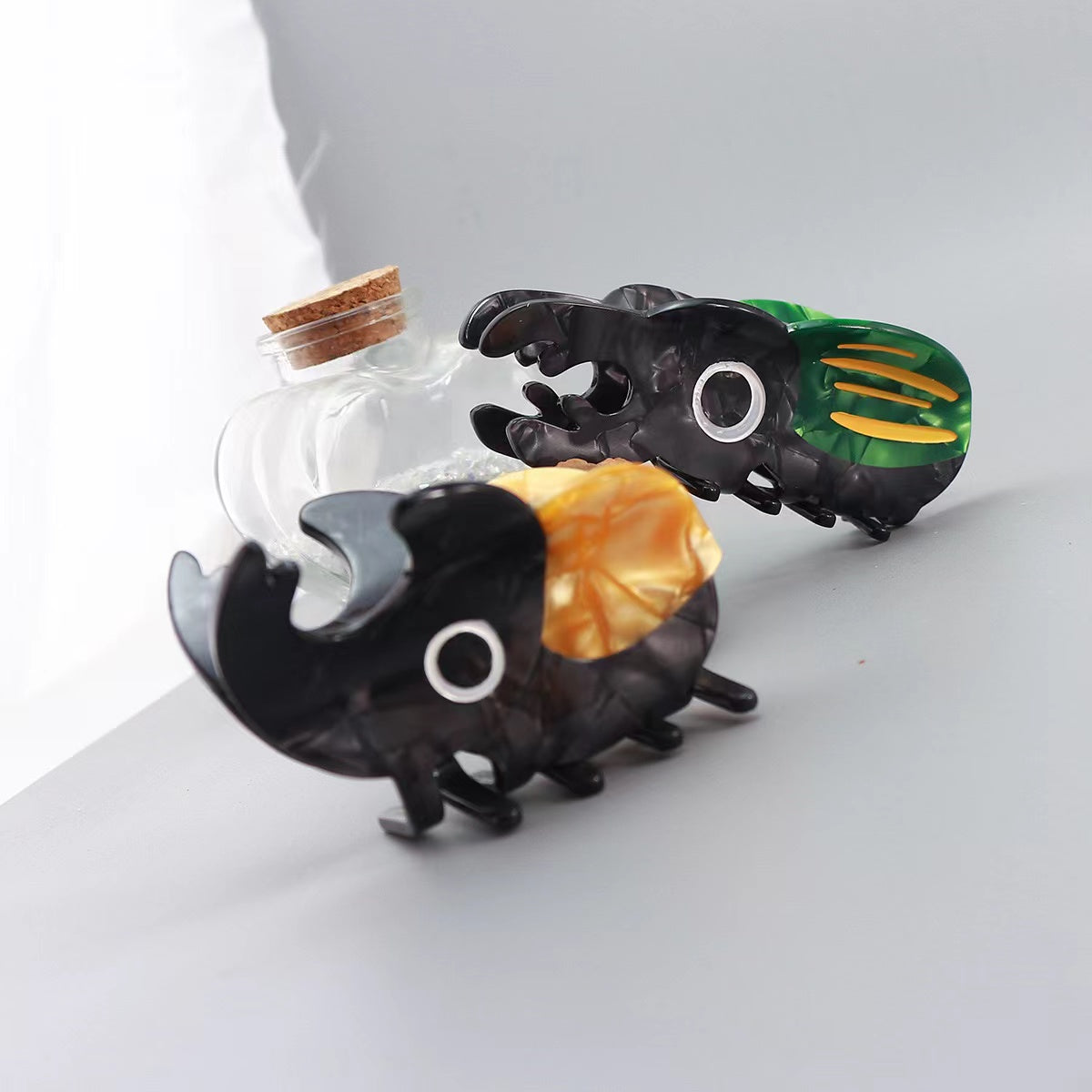 Beetles Hair Claw within Orange