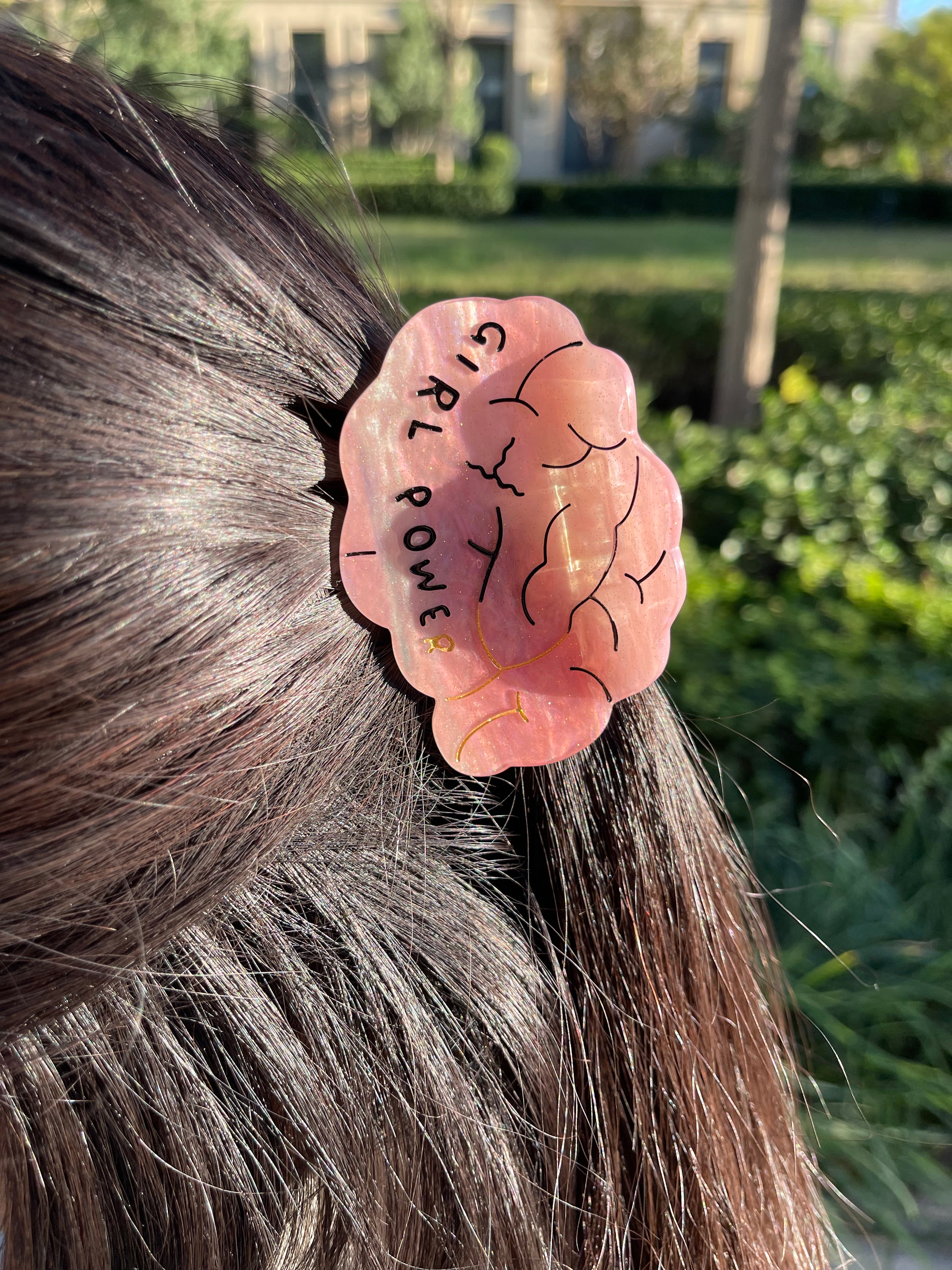 Girl Power Hair Claw