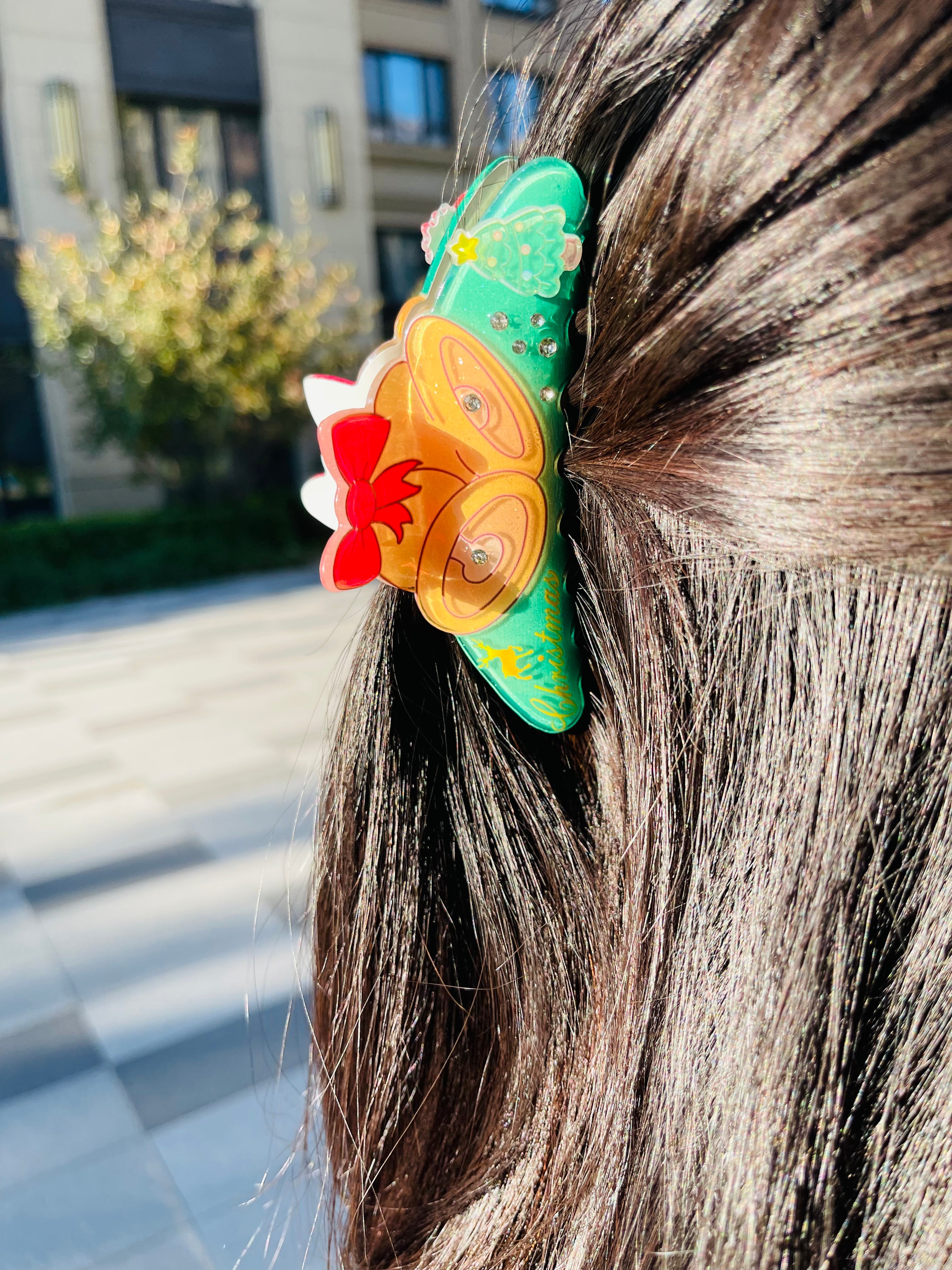 Golen Bells Hair Claw