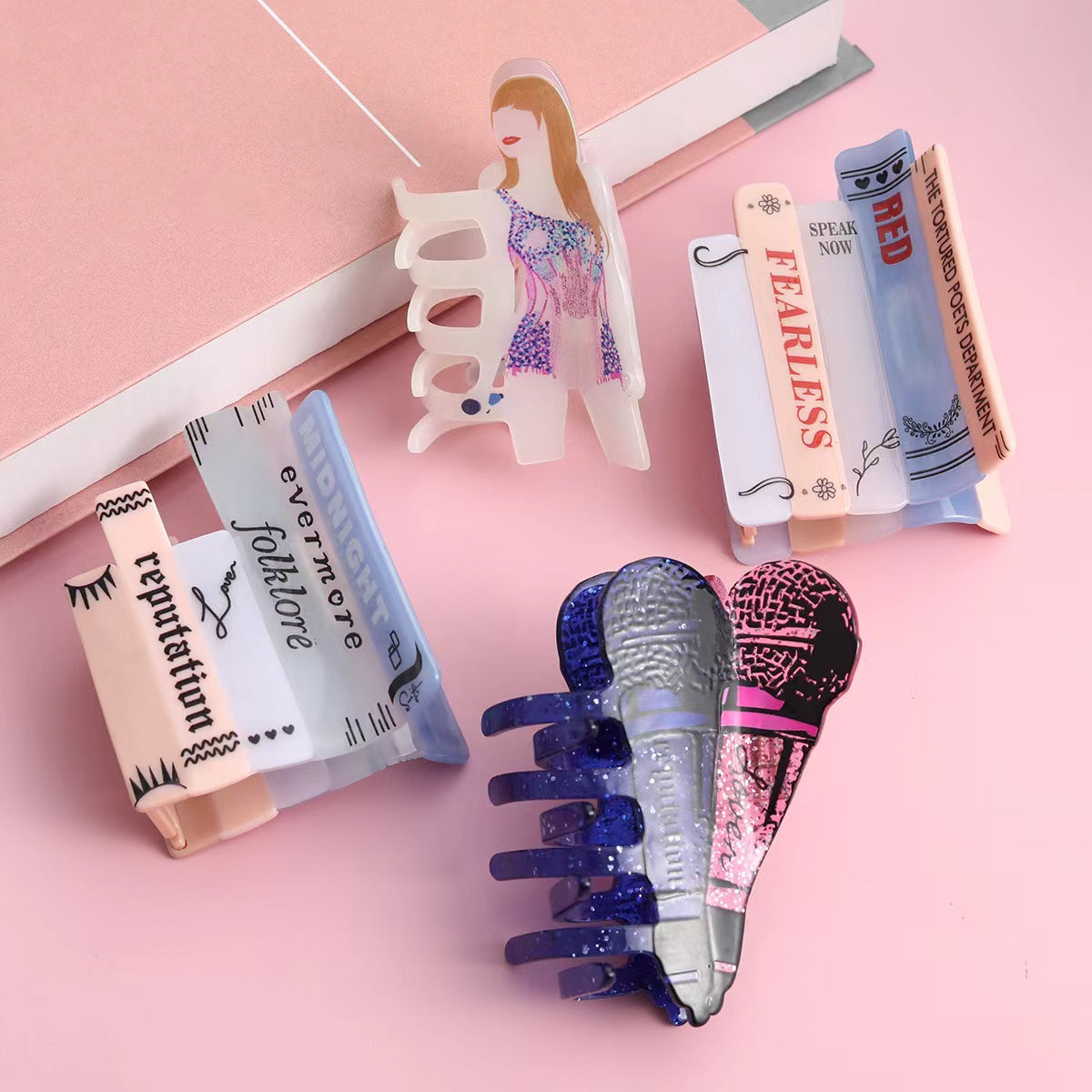 Microphone Hair Claw