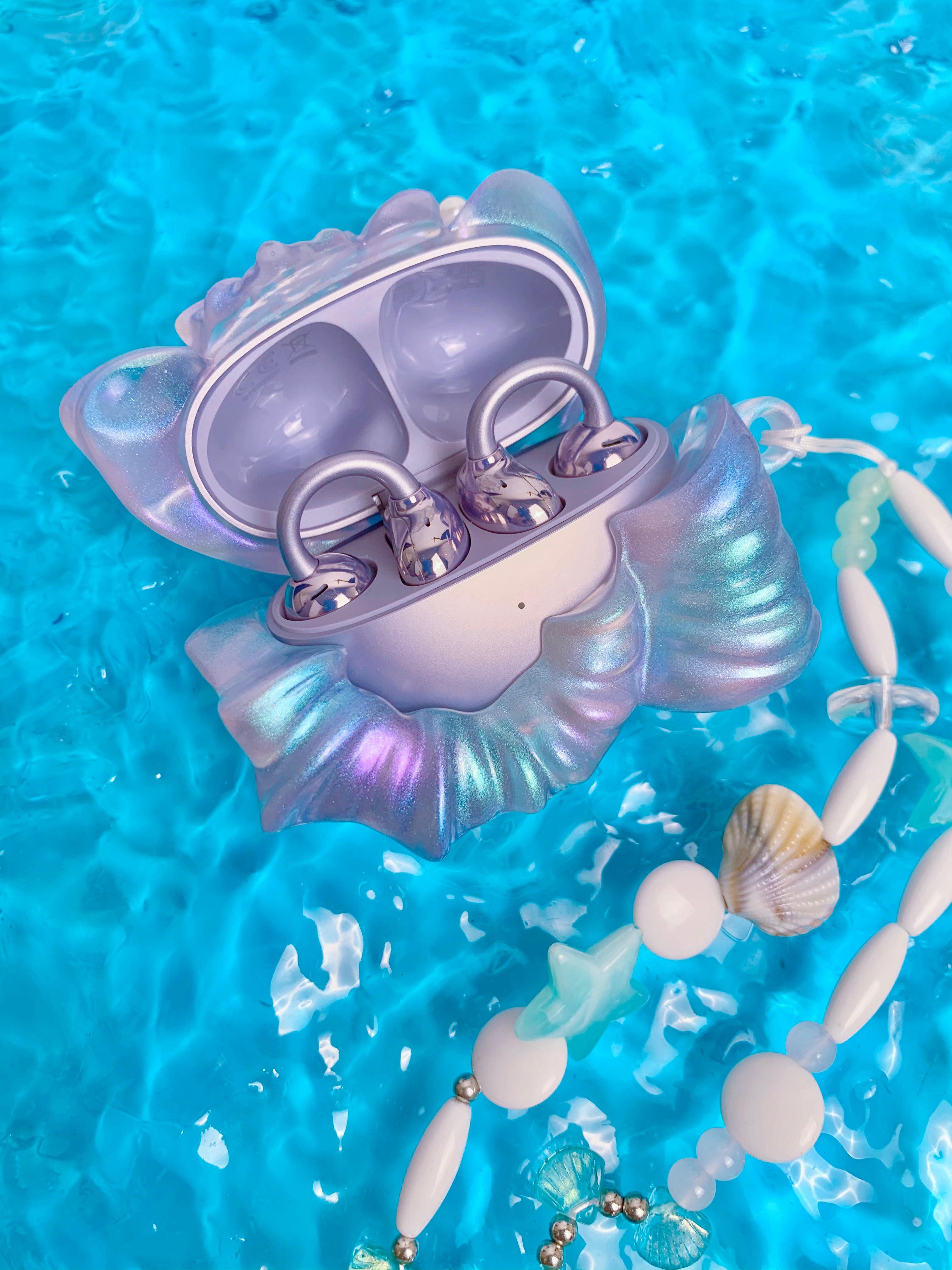 Airpods Pro Earphone shell within pearl shinning