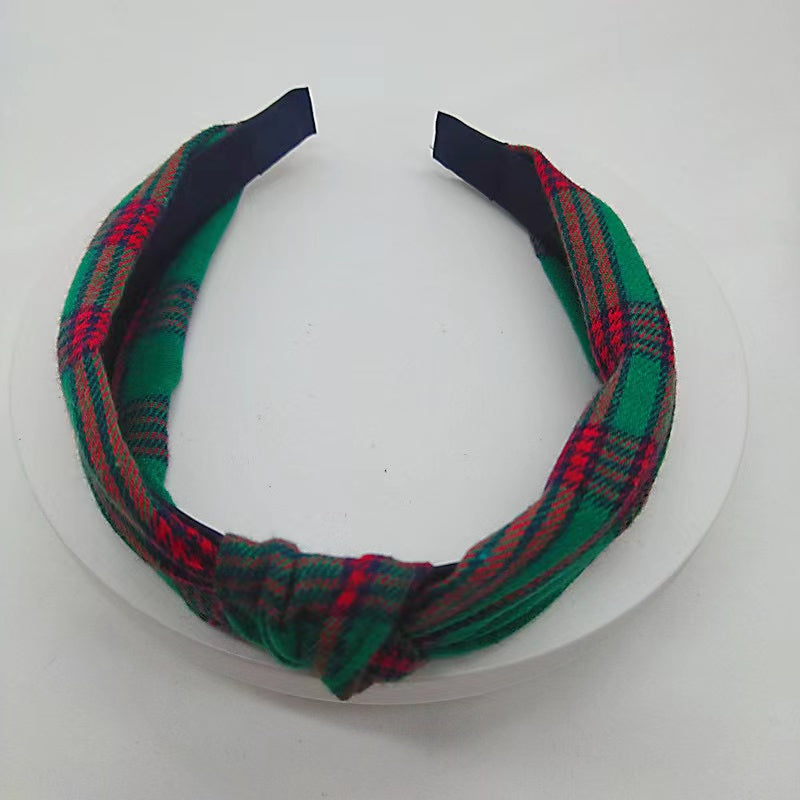 Green Bow Headband