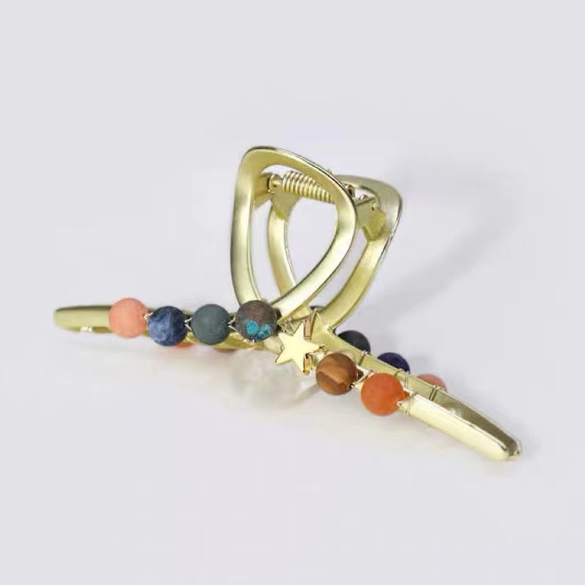 Colourful Planet Hair Claw