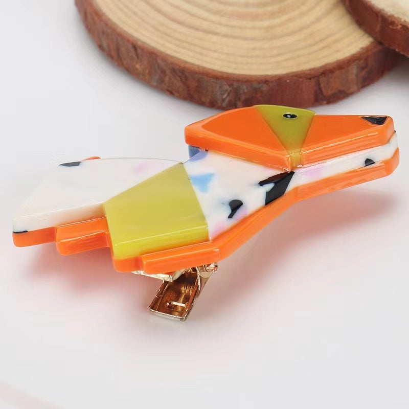 Paper Folding Dog Hair Clip