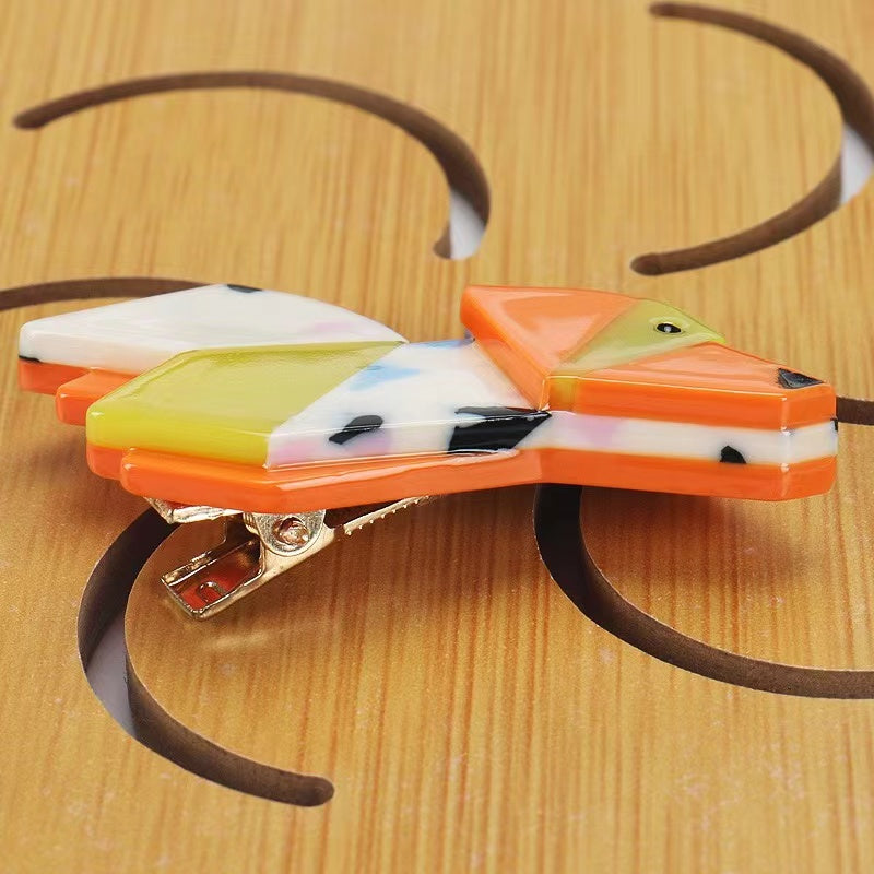 Paper Folding Dog Hair Clip