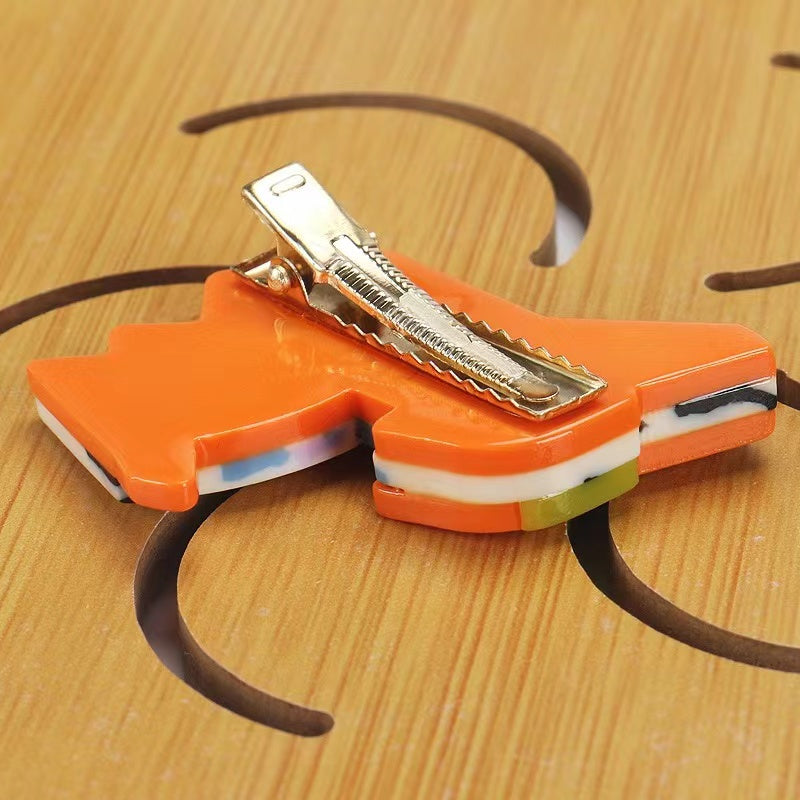 Paper Folding Dog Hair Clip