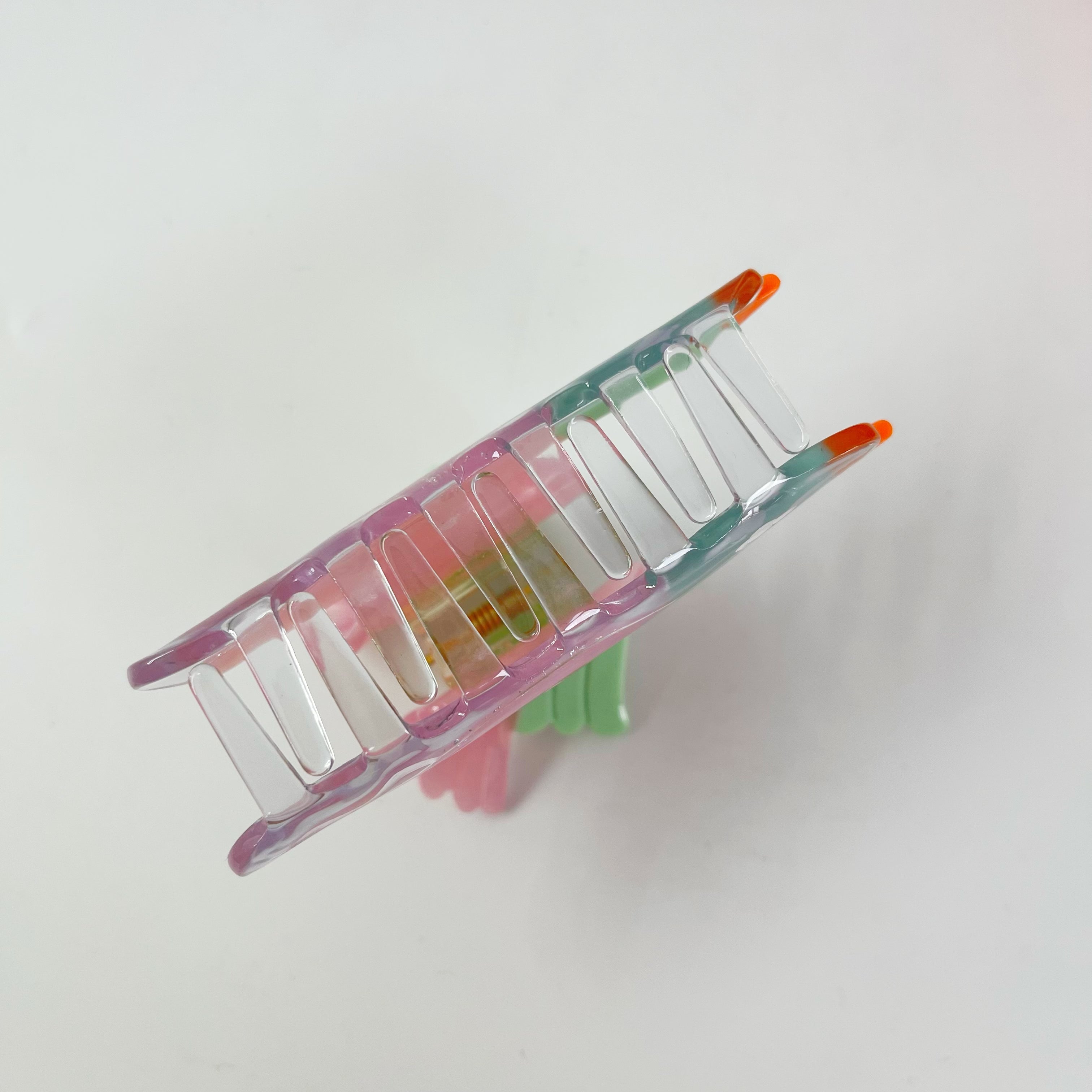 Wild Goose Hair Claw within Pink