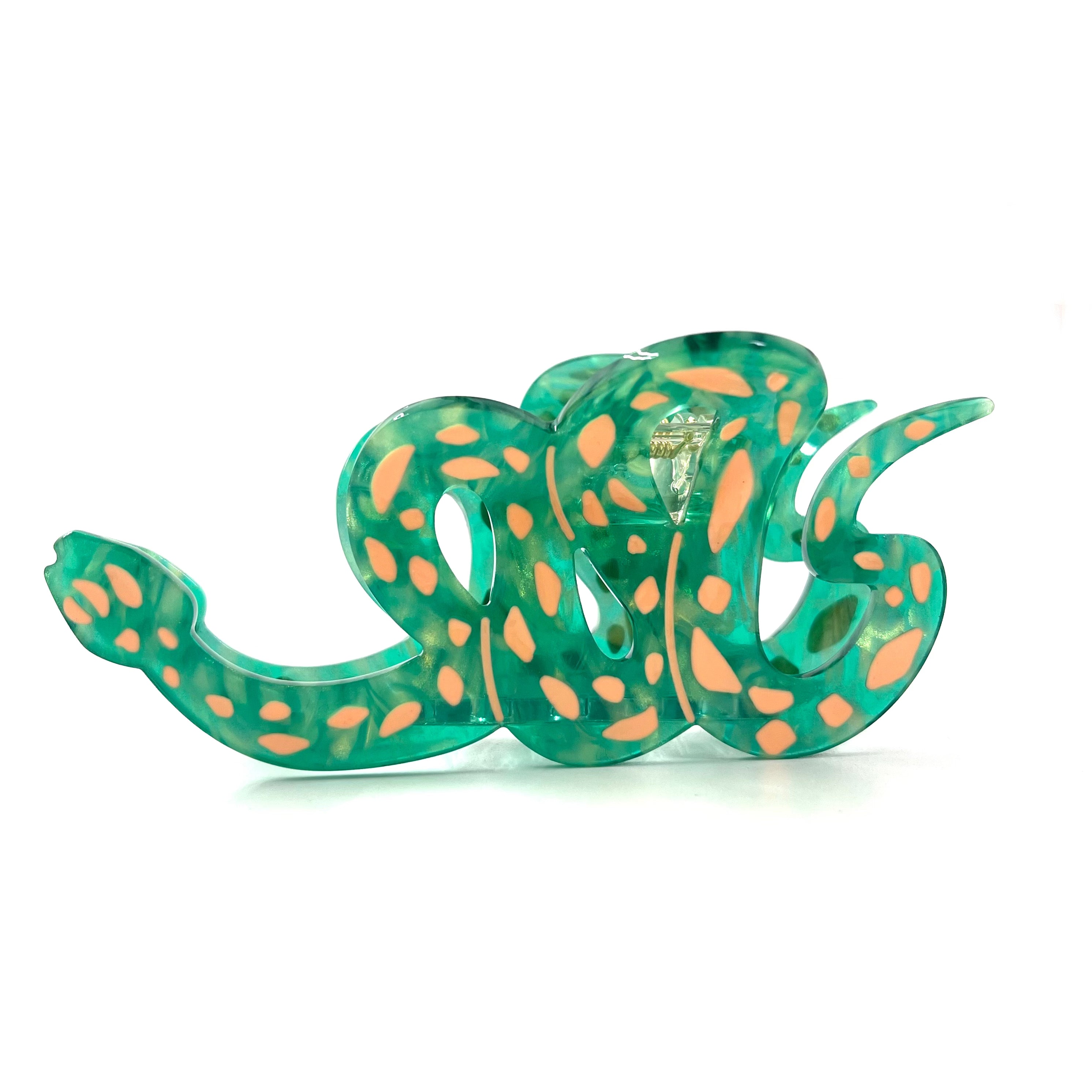 Green Snake Hair Claw