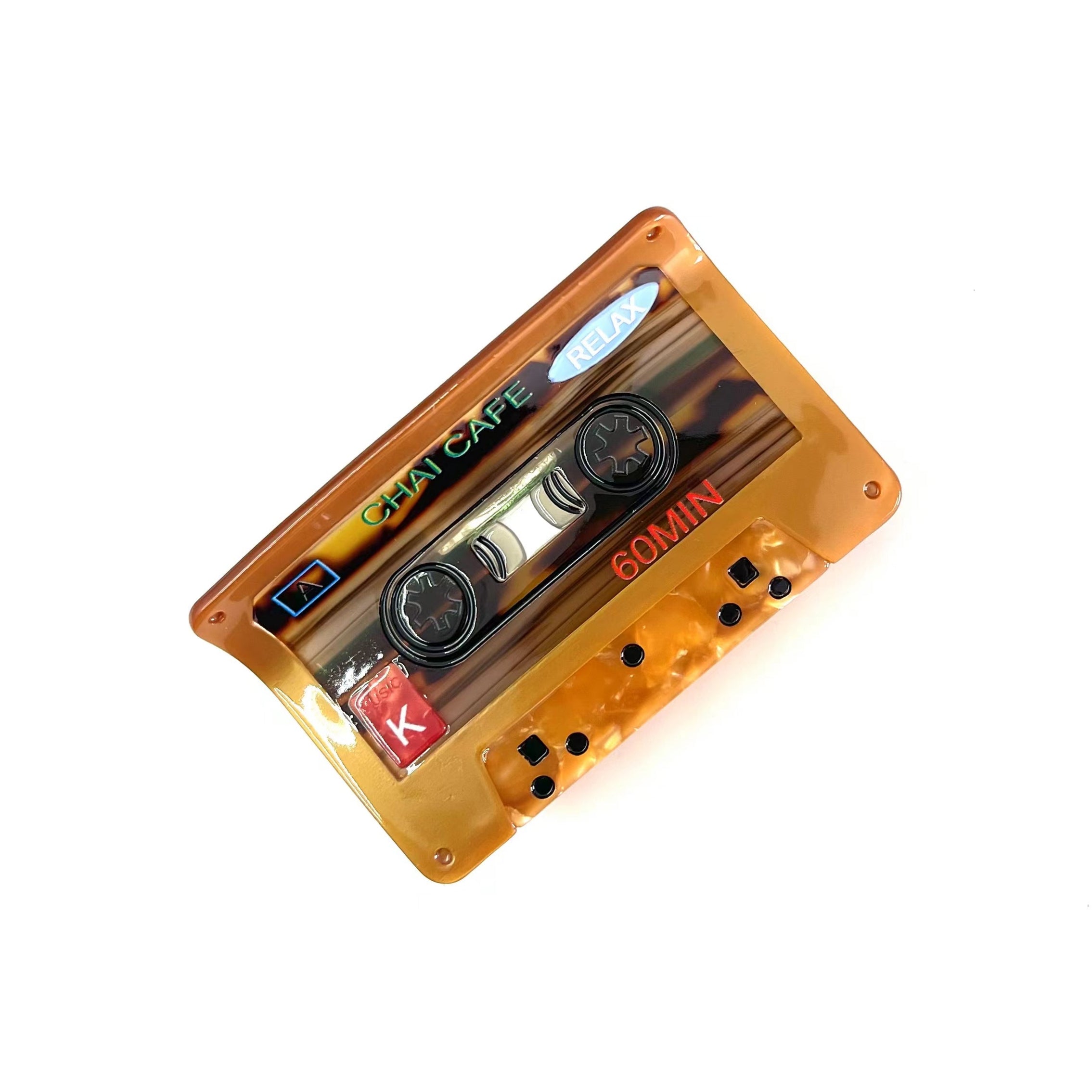 Nostalgic tape hair claw