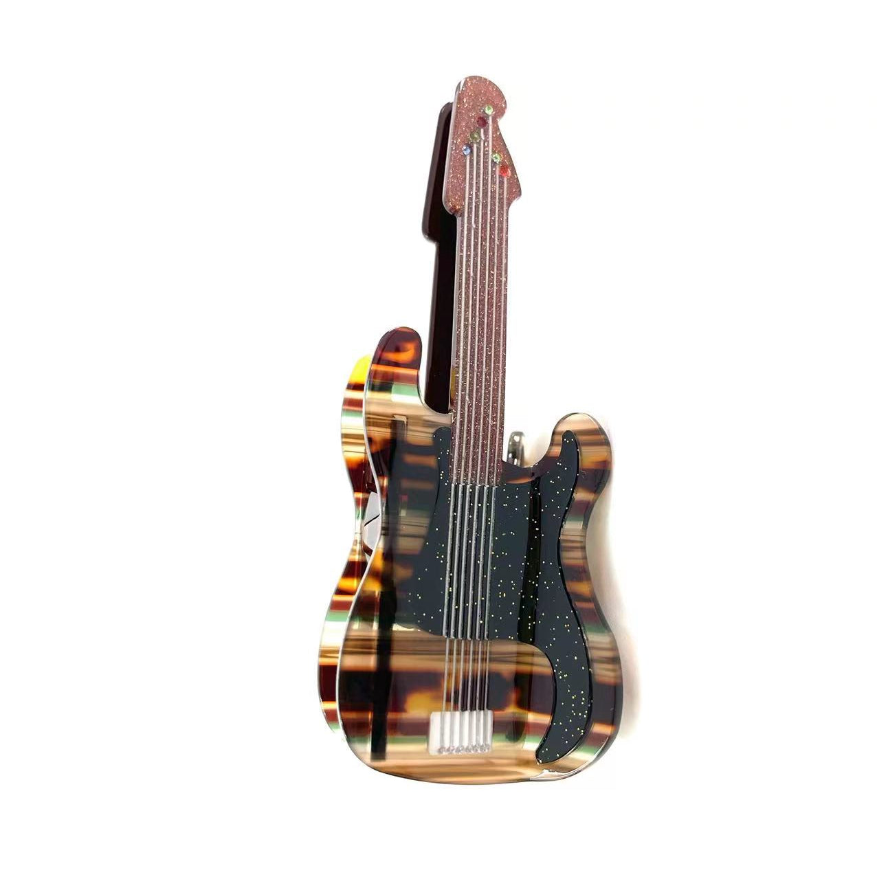 Tea guitar hair claw