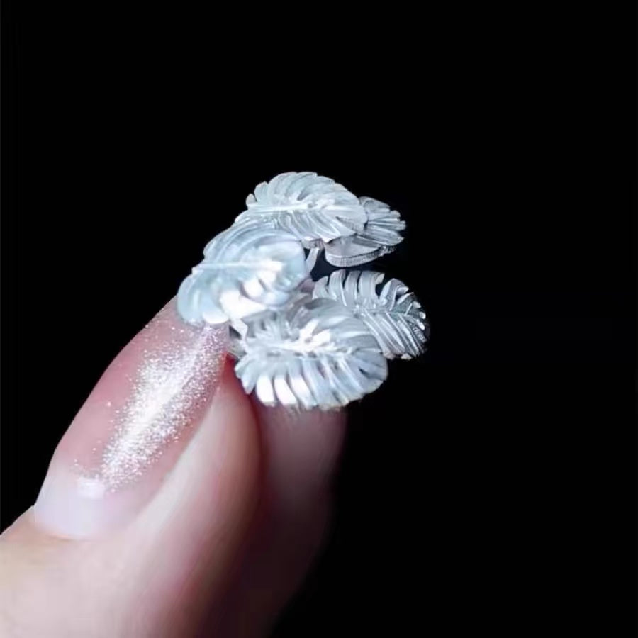 Monstera Deliciosa Earrings