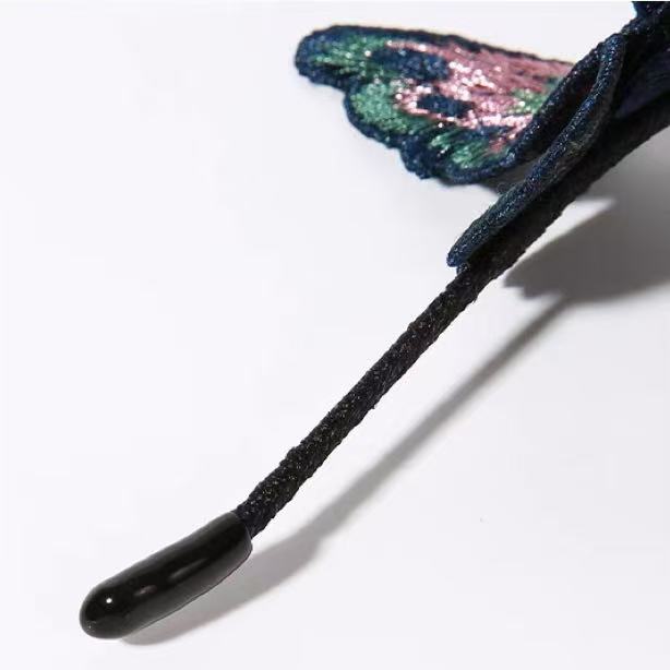 Embroidered butterfly Headband