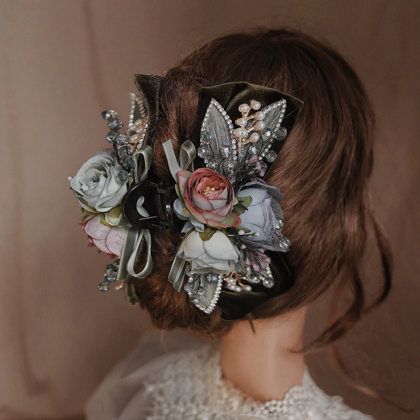 Forest Flower Dream hair claw