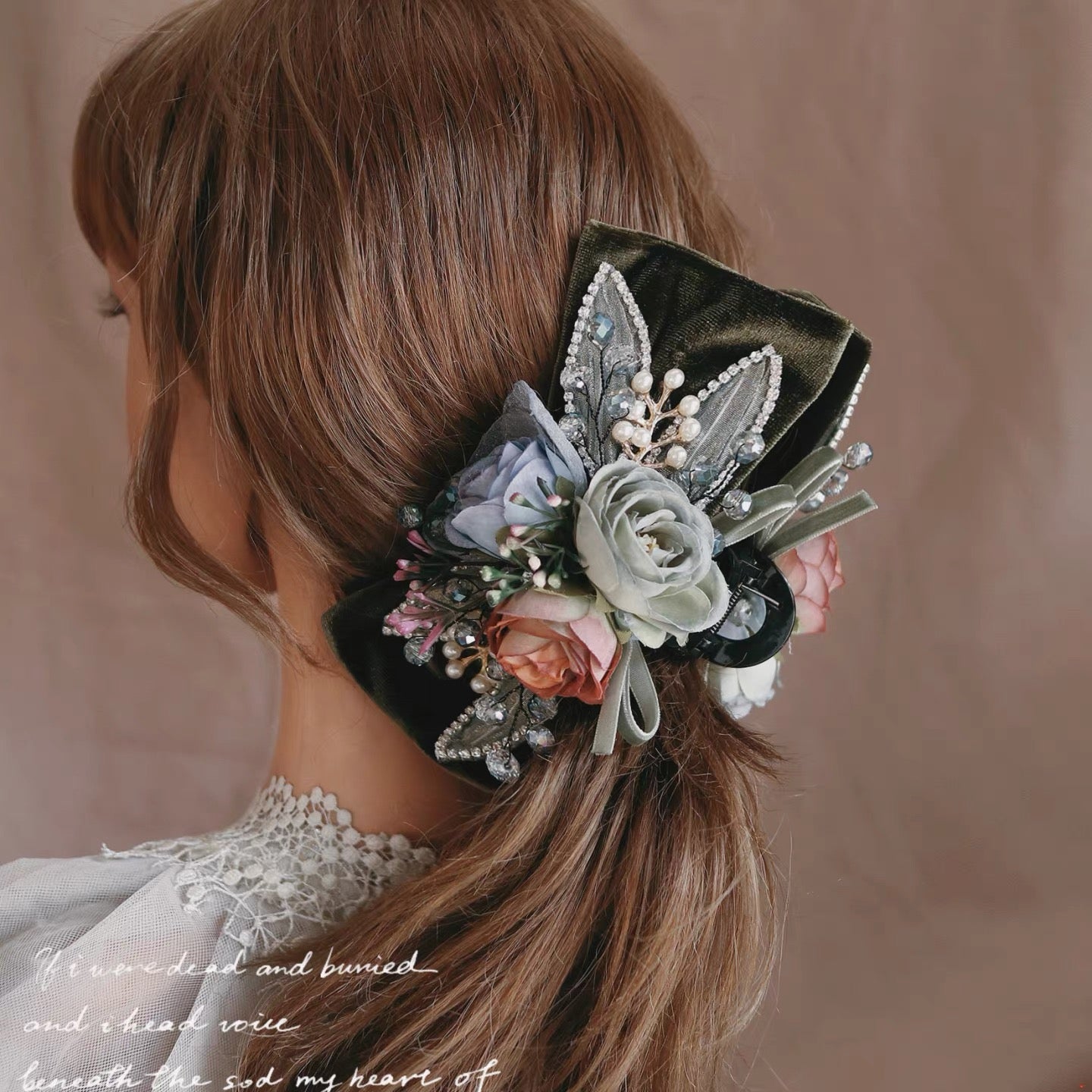 Forest Flower Dream hair claw