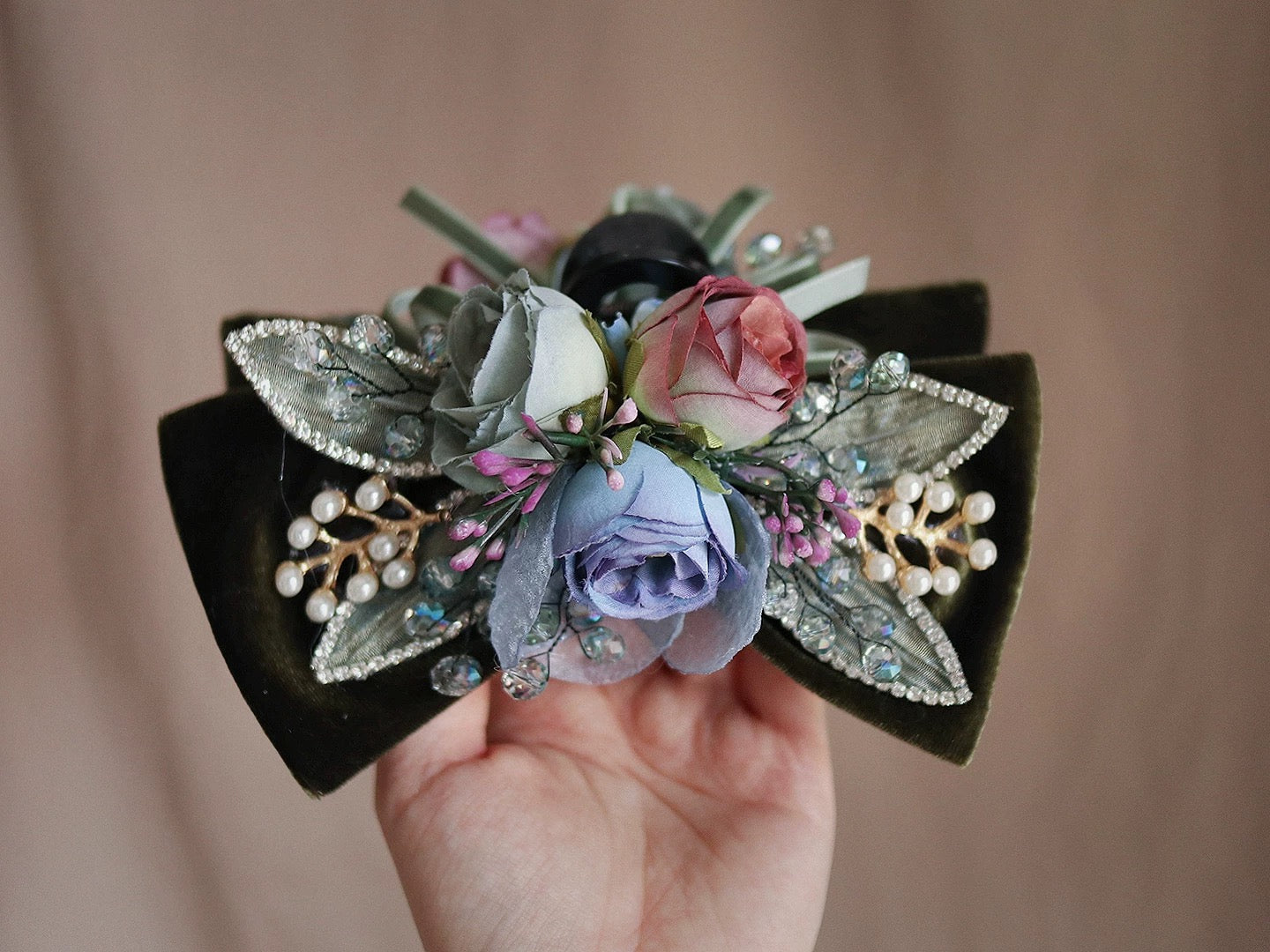 Forest Flower Dream hair claw