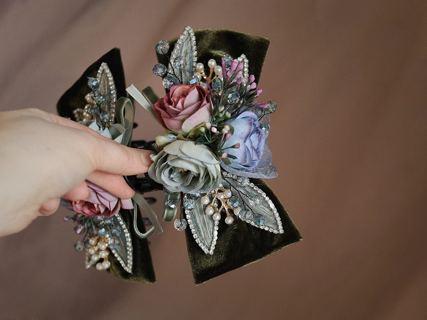 Forest Flower Dream hair claw