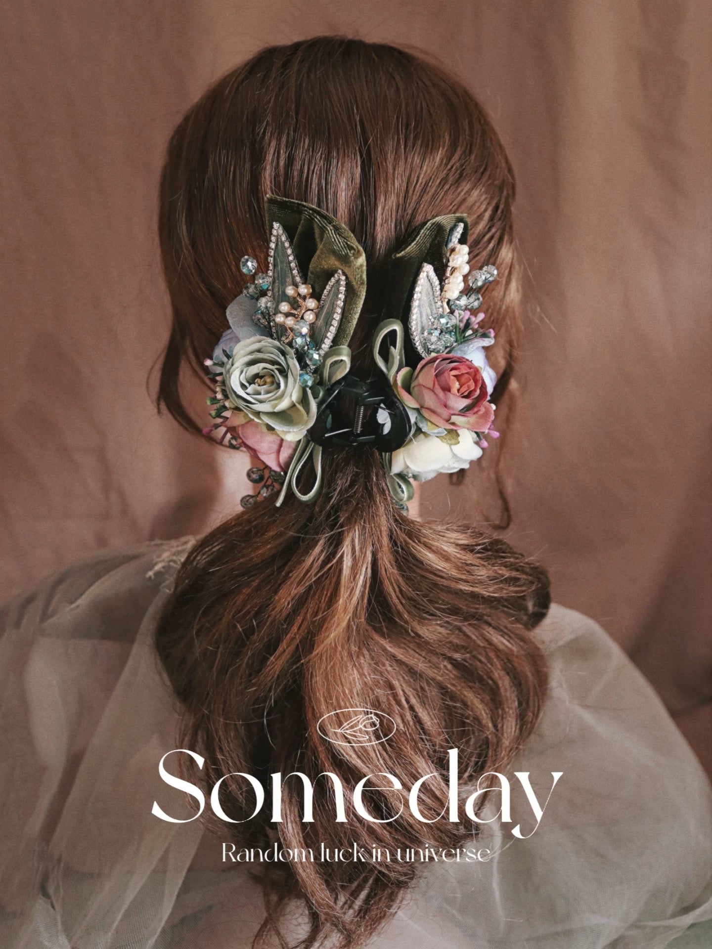 Forest Flower Dream hair claw