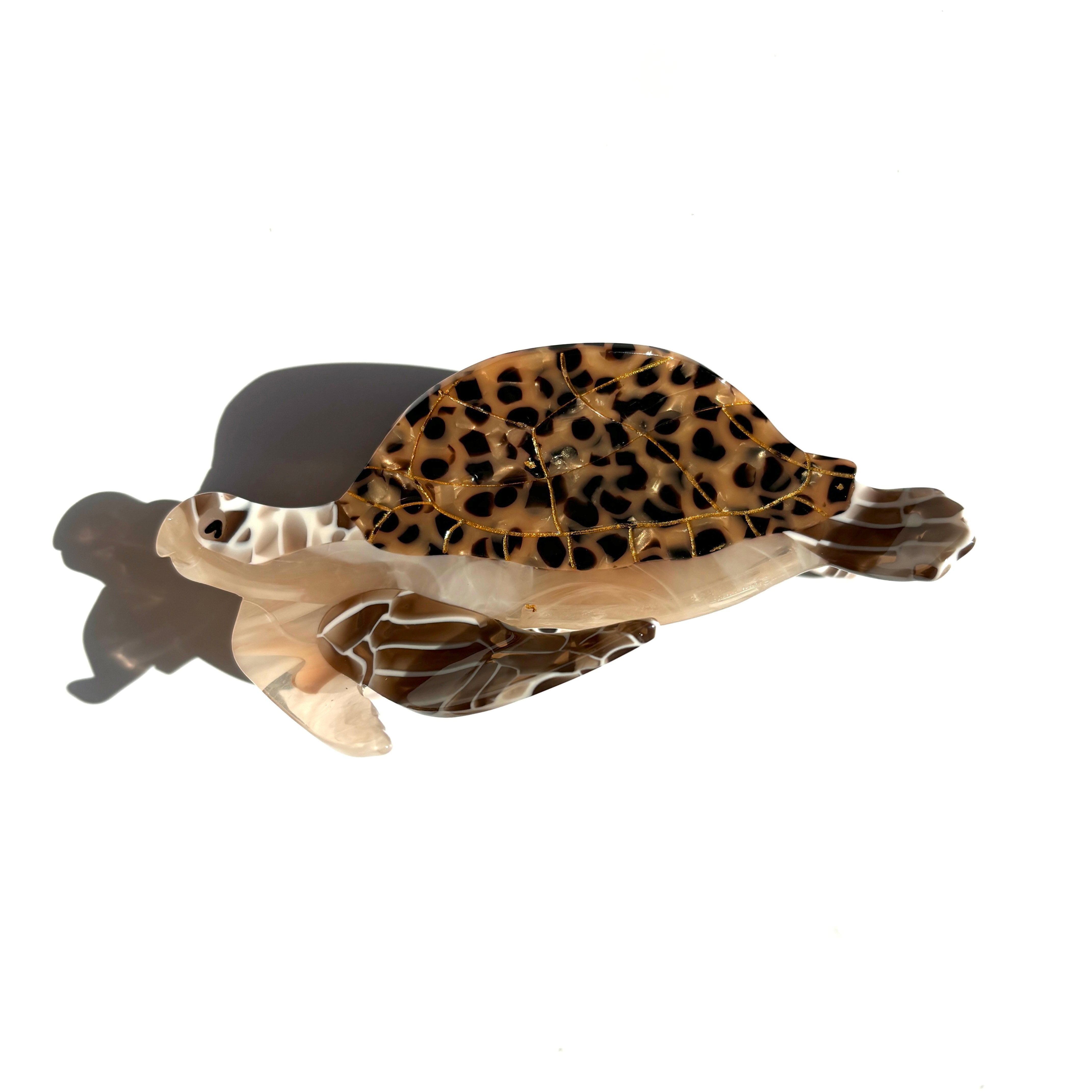 Turtle Hair Claw within Brown