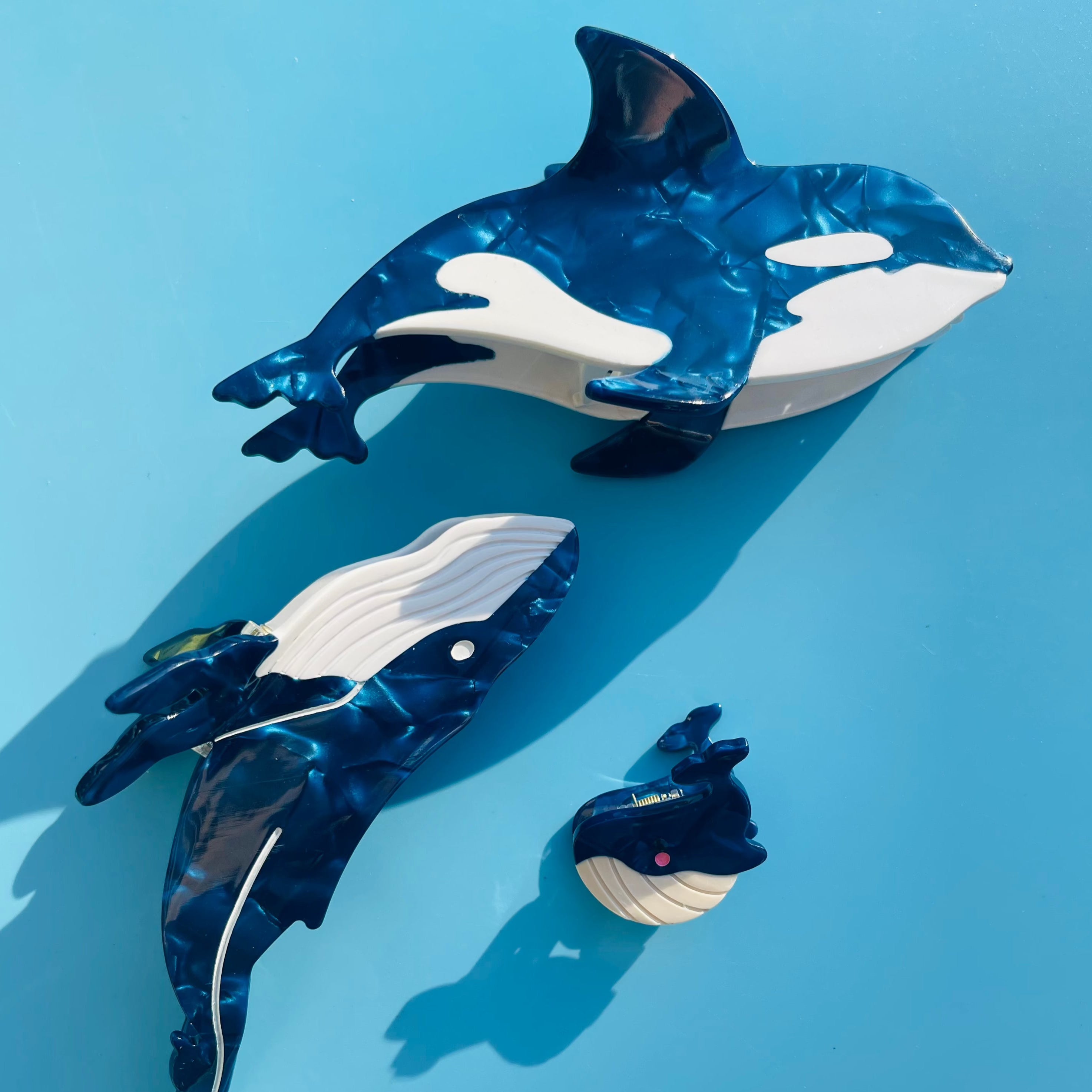 Blue ocean claw set(3pcs)