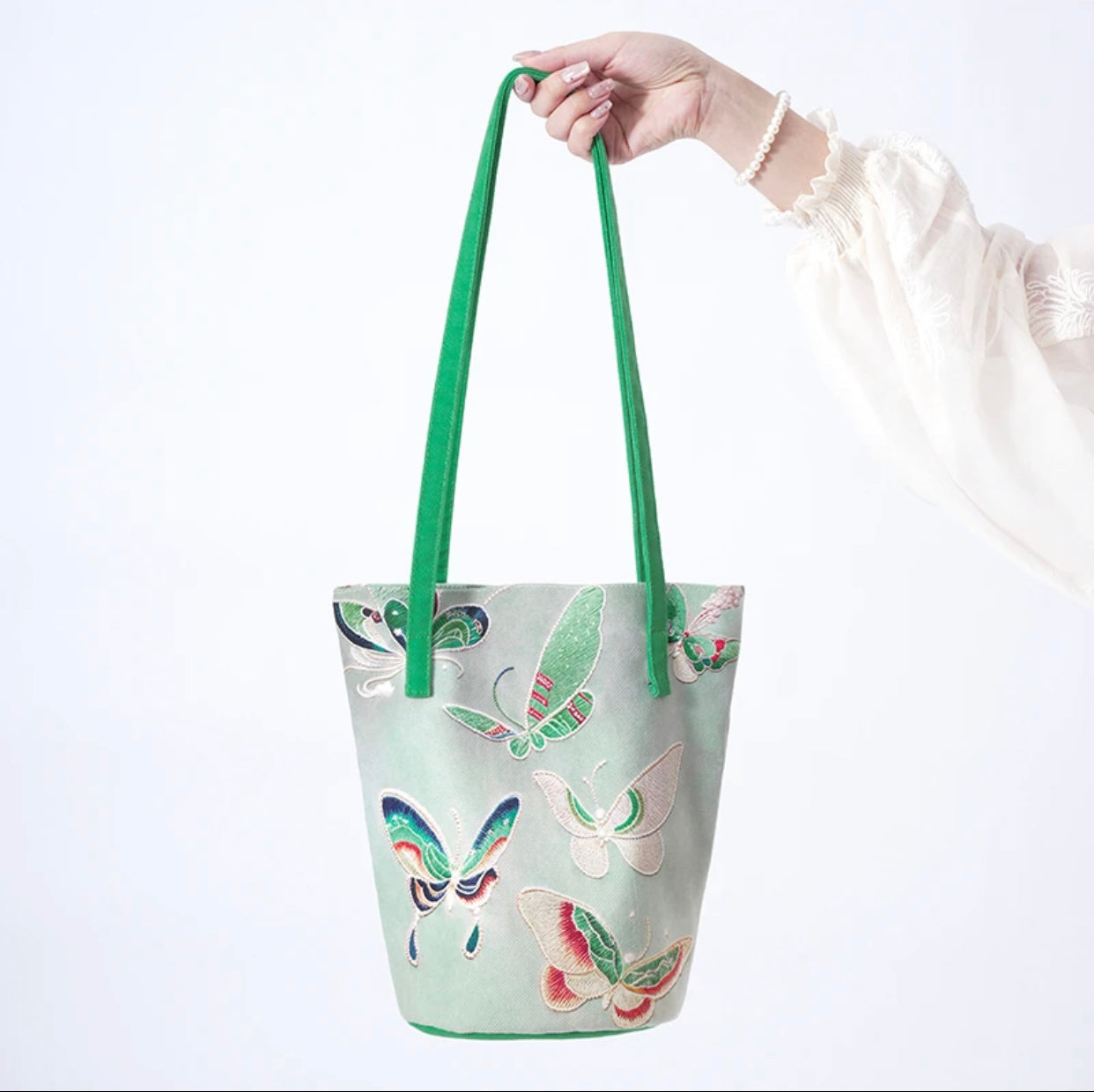 Butterfly Bucket Bag