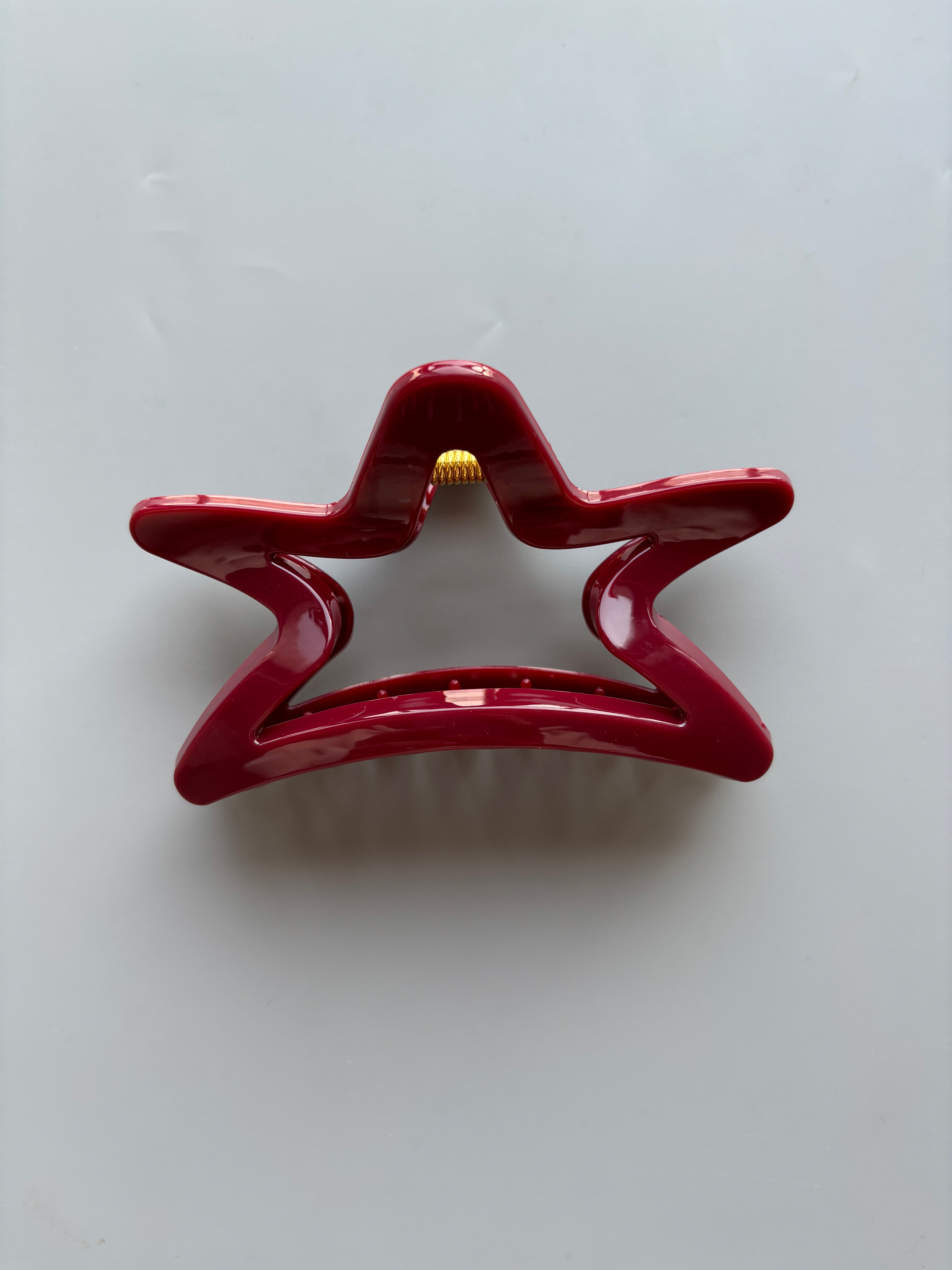 Red Star Hair Claw