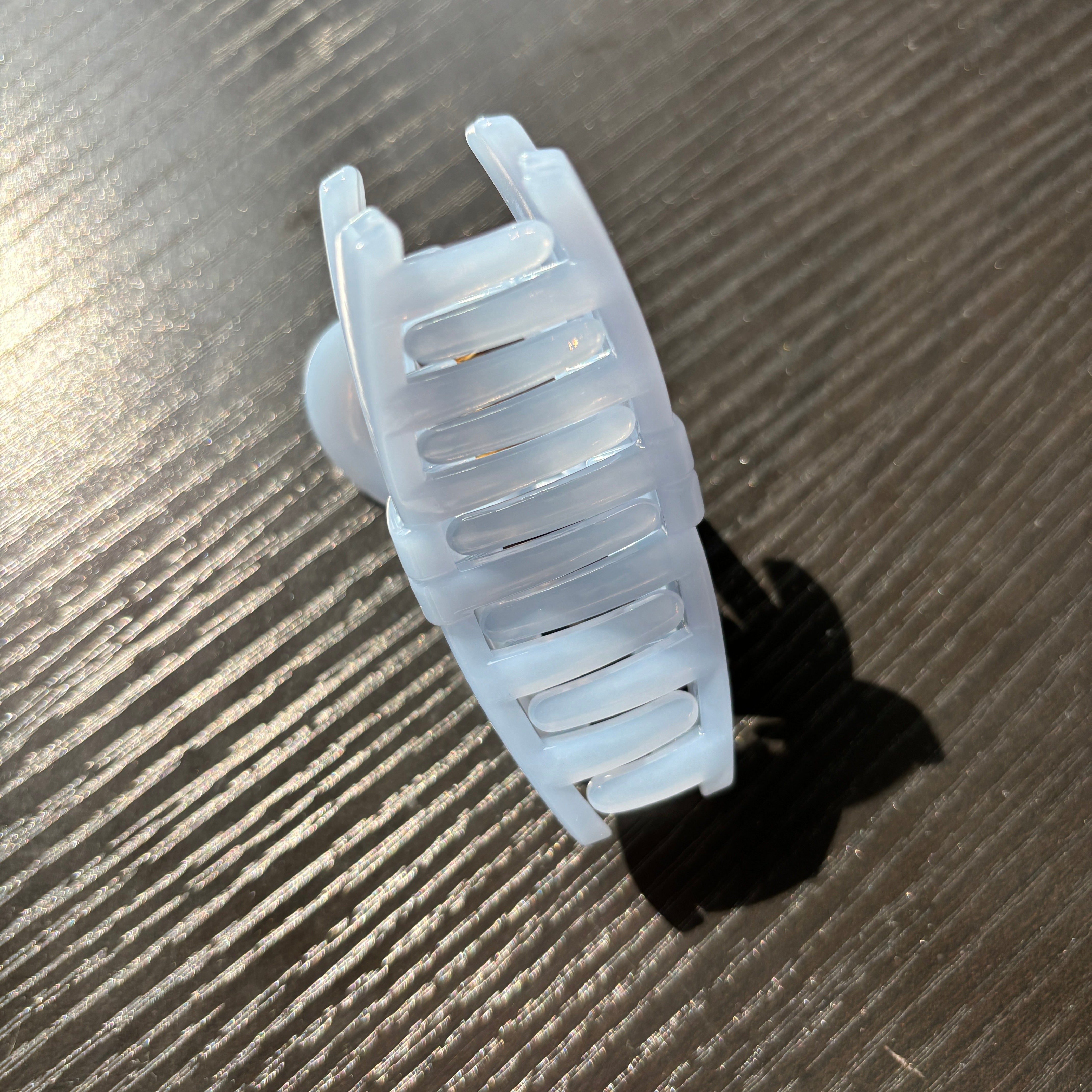 Neat Bow Tie Hair Claw within Sky